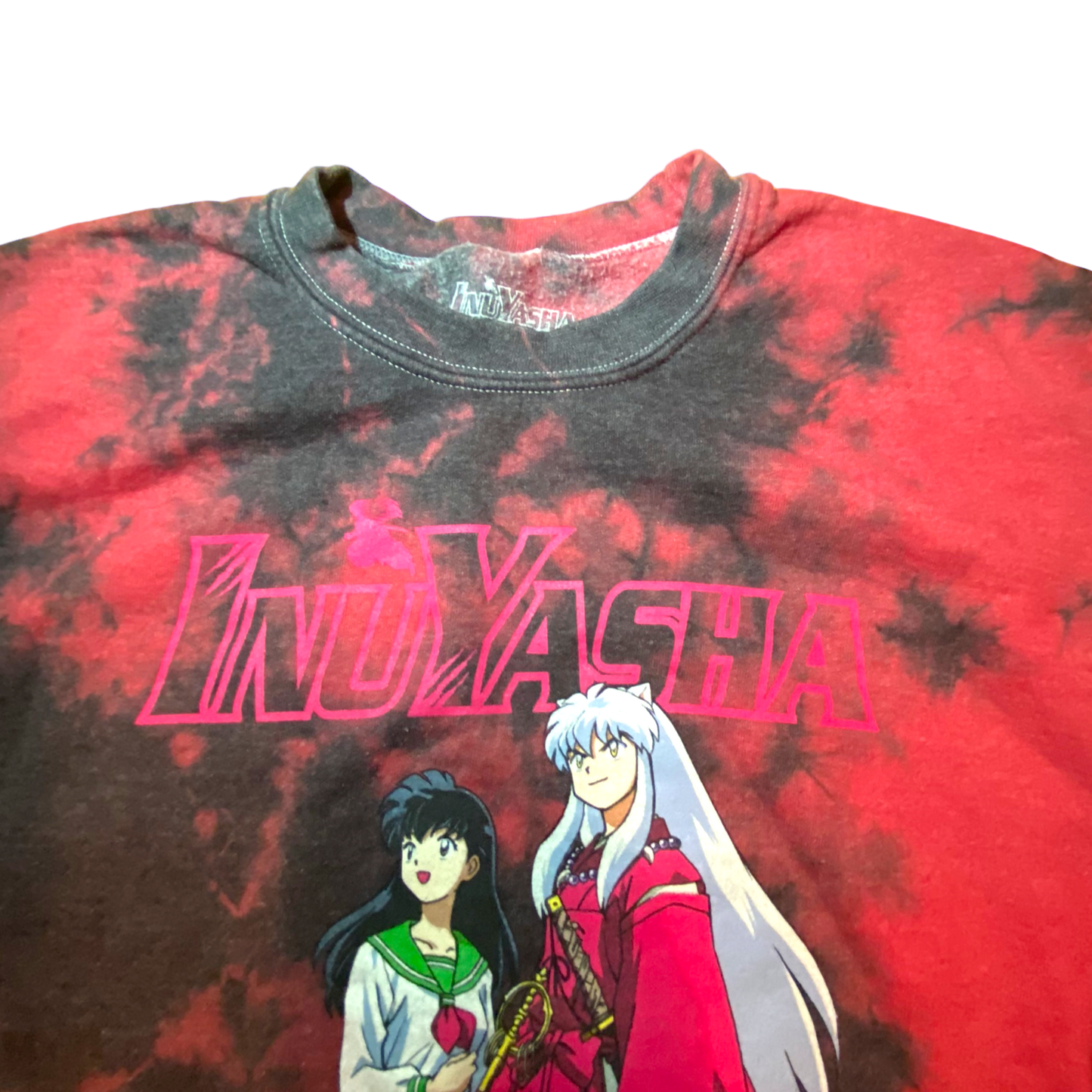 InuYasha - Tie Dye Graphic Crewneck Sweatshirt