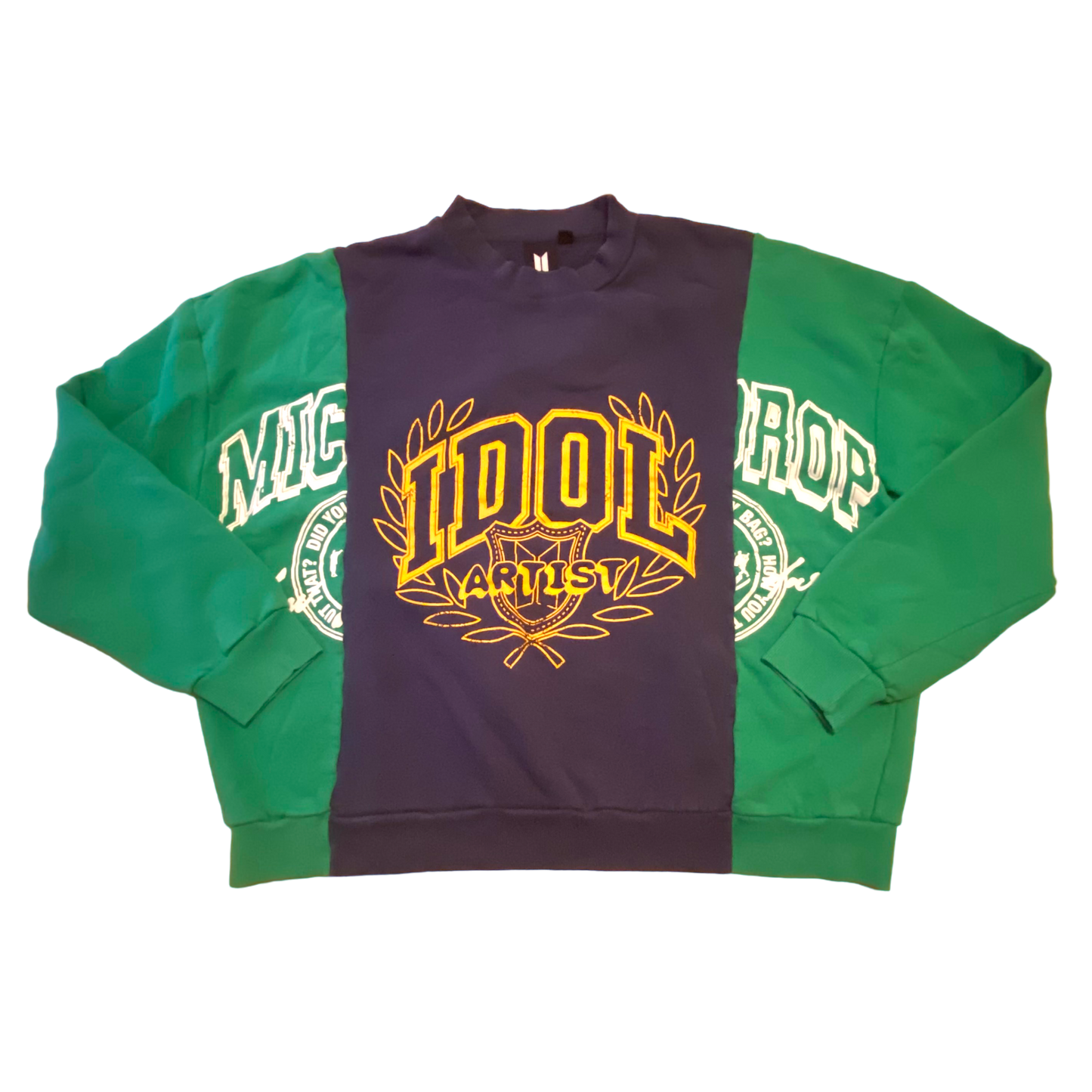 BTS - Split Stitched Idol Official Collection Crewneck Sweatshirt