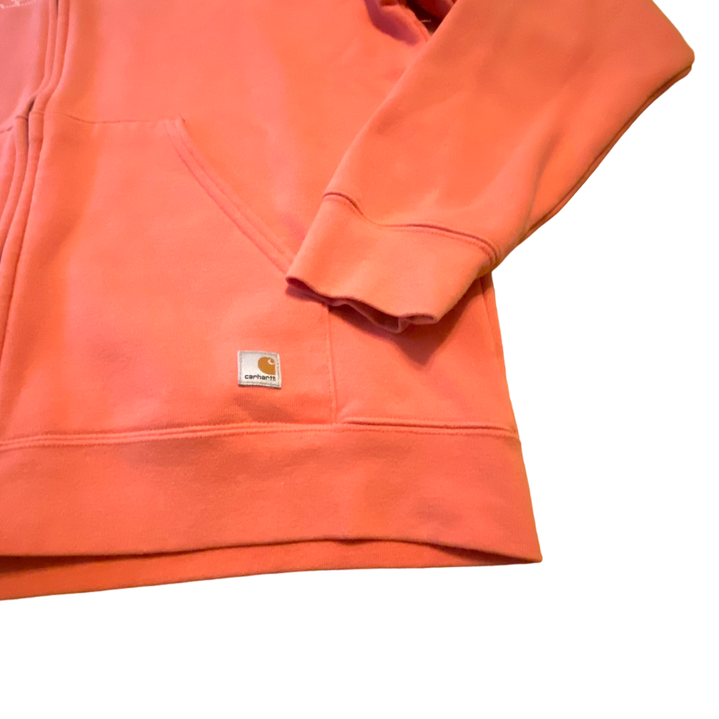 Carhartt - Pink Full Zip Hoodie Sweatshirt