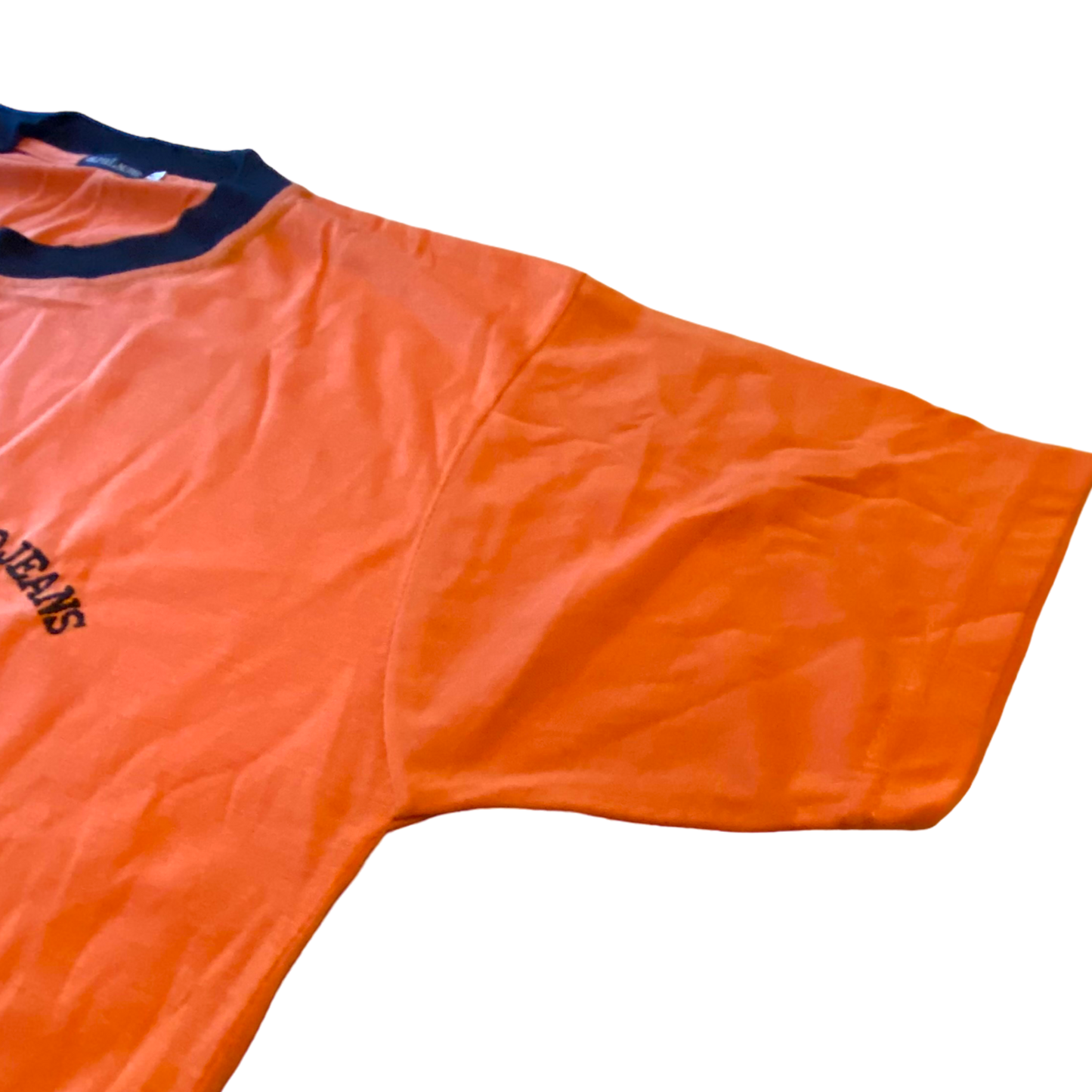 Ralph Lauren - Polo Jeans Orange Vintage 80s Single Stitch T-Shirt