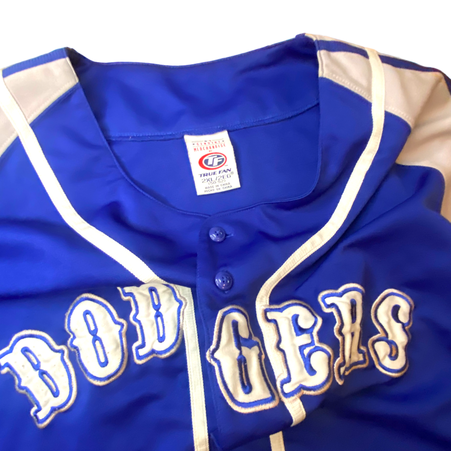 True Fan x MLB - Los Angeles Dodgers Vintage Baseball Jersey