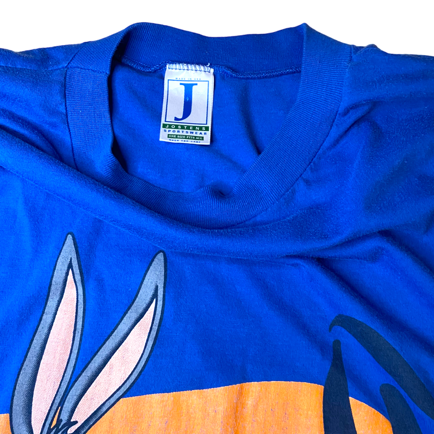 Jostens Sportswear - Bugs Bunny Blue Vintage 90s T-Shirt