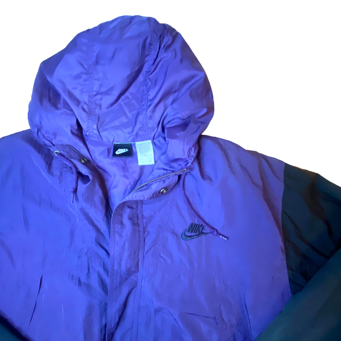 Nike - Purple Vintage Y2K Full Zip Windbreaker Jacket