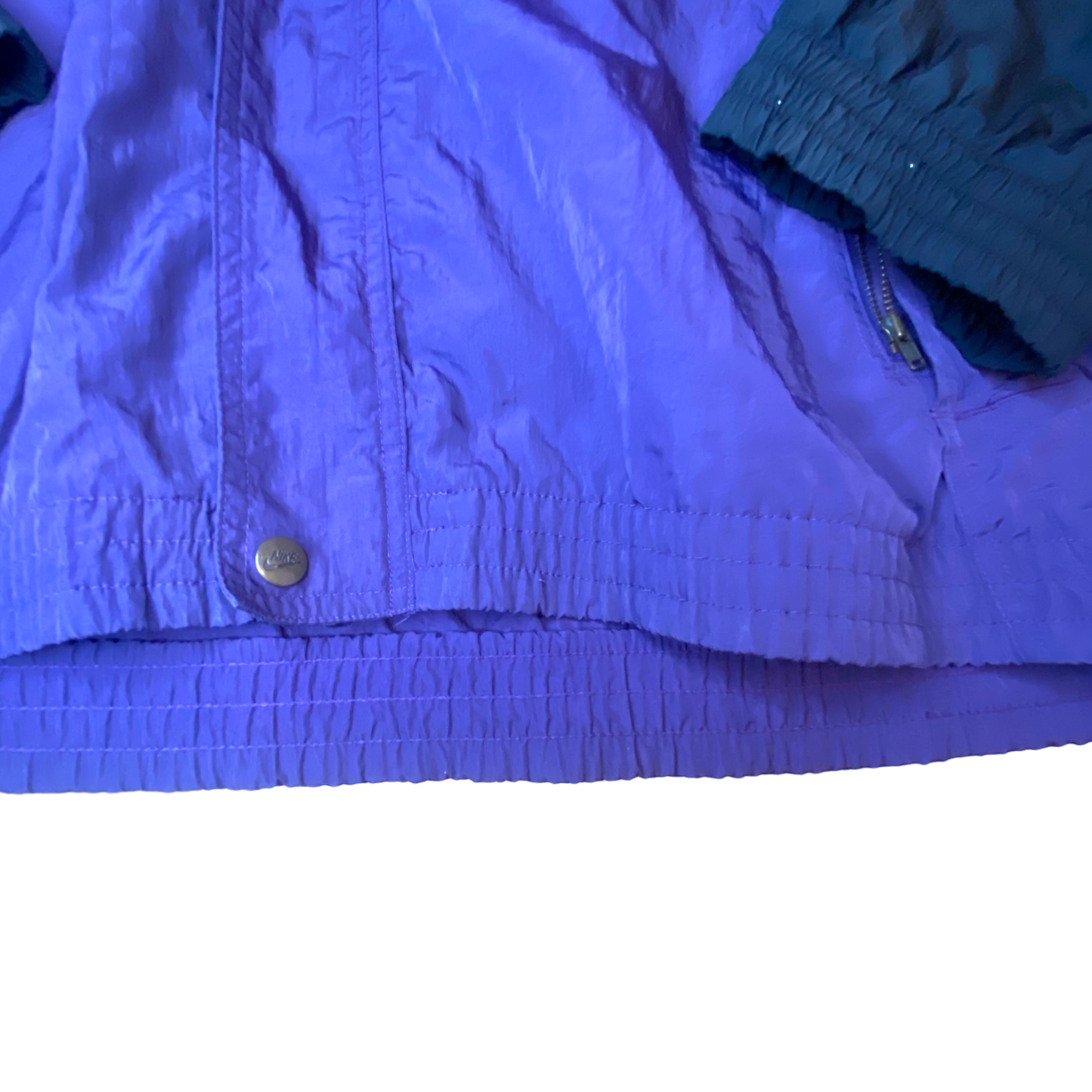 Nike - Purple Vintage Y2K Full Zip Windbreaker Jacket
