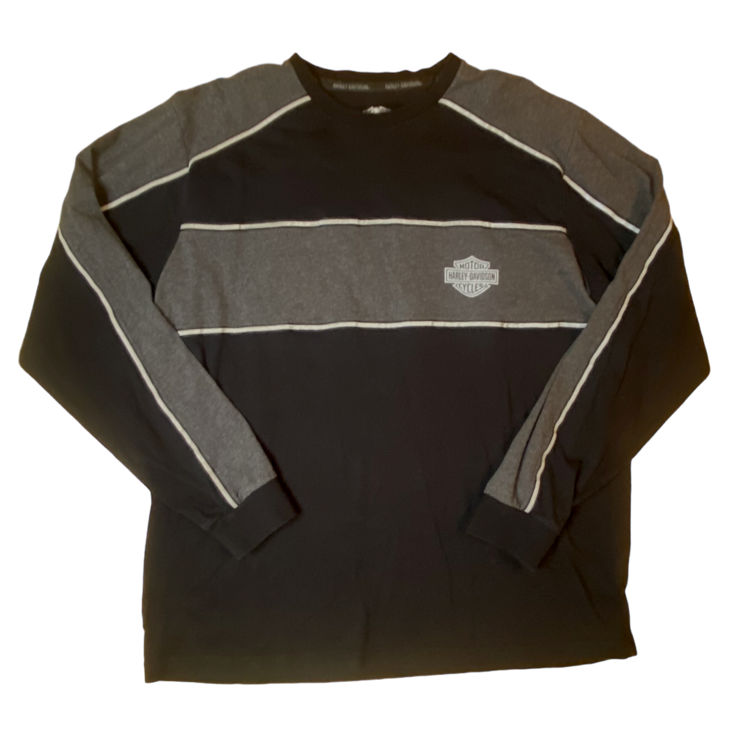 Harley Davidson - Reflective Logo Longsleeve Shirt