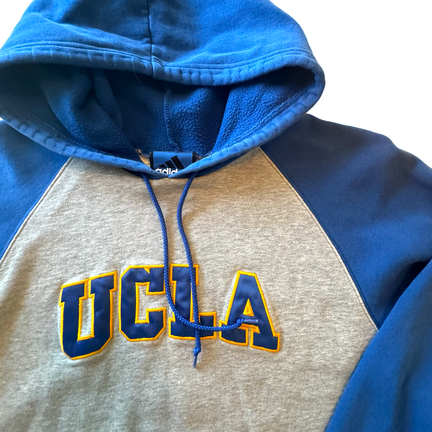 Adidas - UCLA Bruins Vintage Y2k Blue/Grey Hoodie Sweatshirt