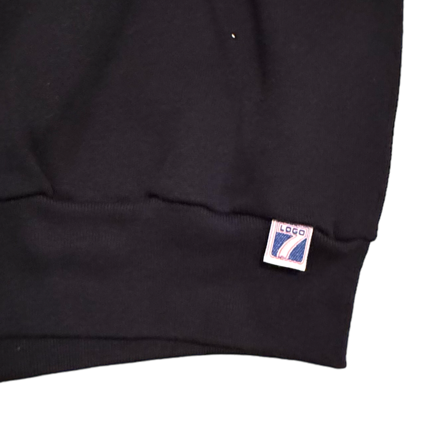 Logo 7 - Raiders Vintage 1990 Black Crewneck Sweatshirt