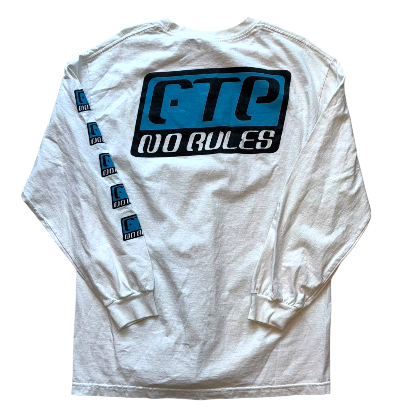 FTP - No Rules Longsleeve Graphic White T-Shirt