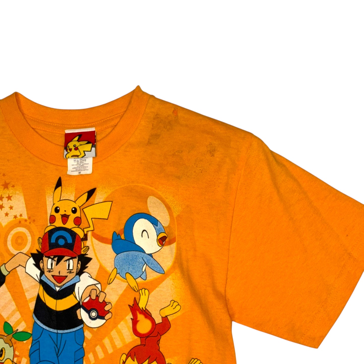 Pokemon - ASH Pikachu Vintage 2007 Graphic T-Shirt