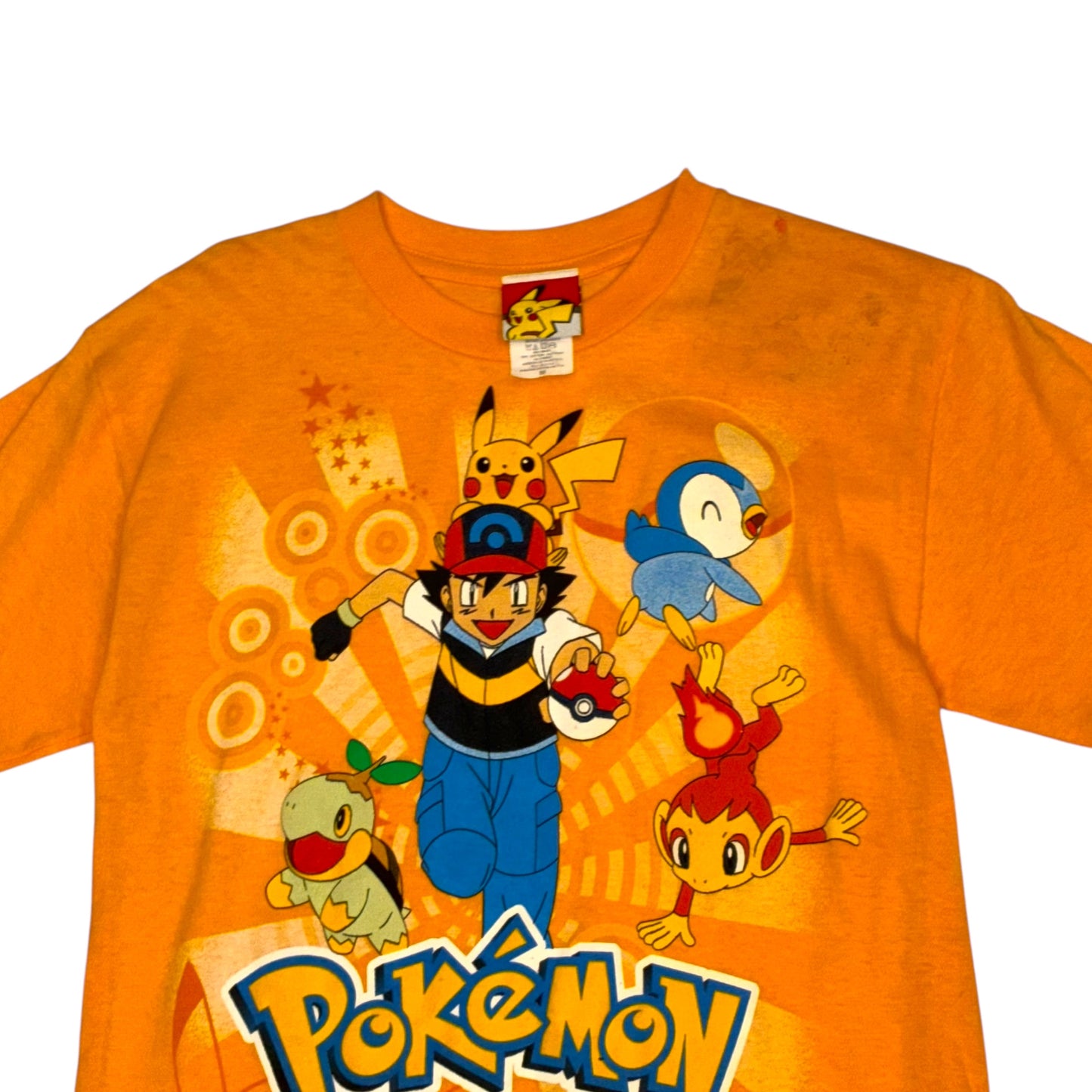 Pokemon - ASH Pikachu Vintage 2007 Graphic T-Shirt