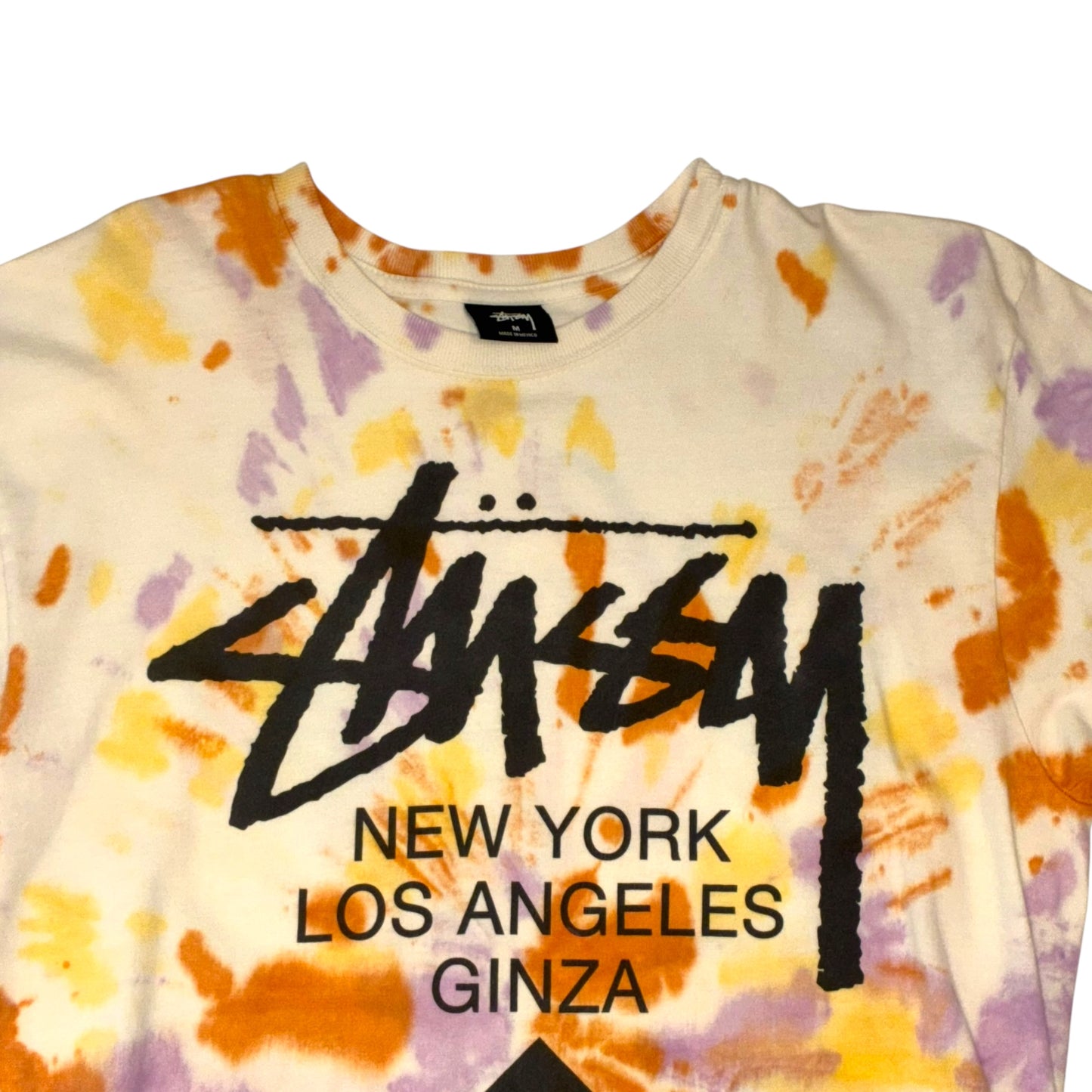Stussy x Dover Street Market - Tie Dye Graphic T-Shirt