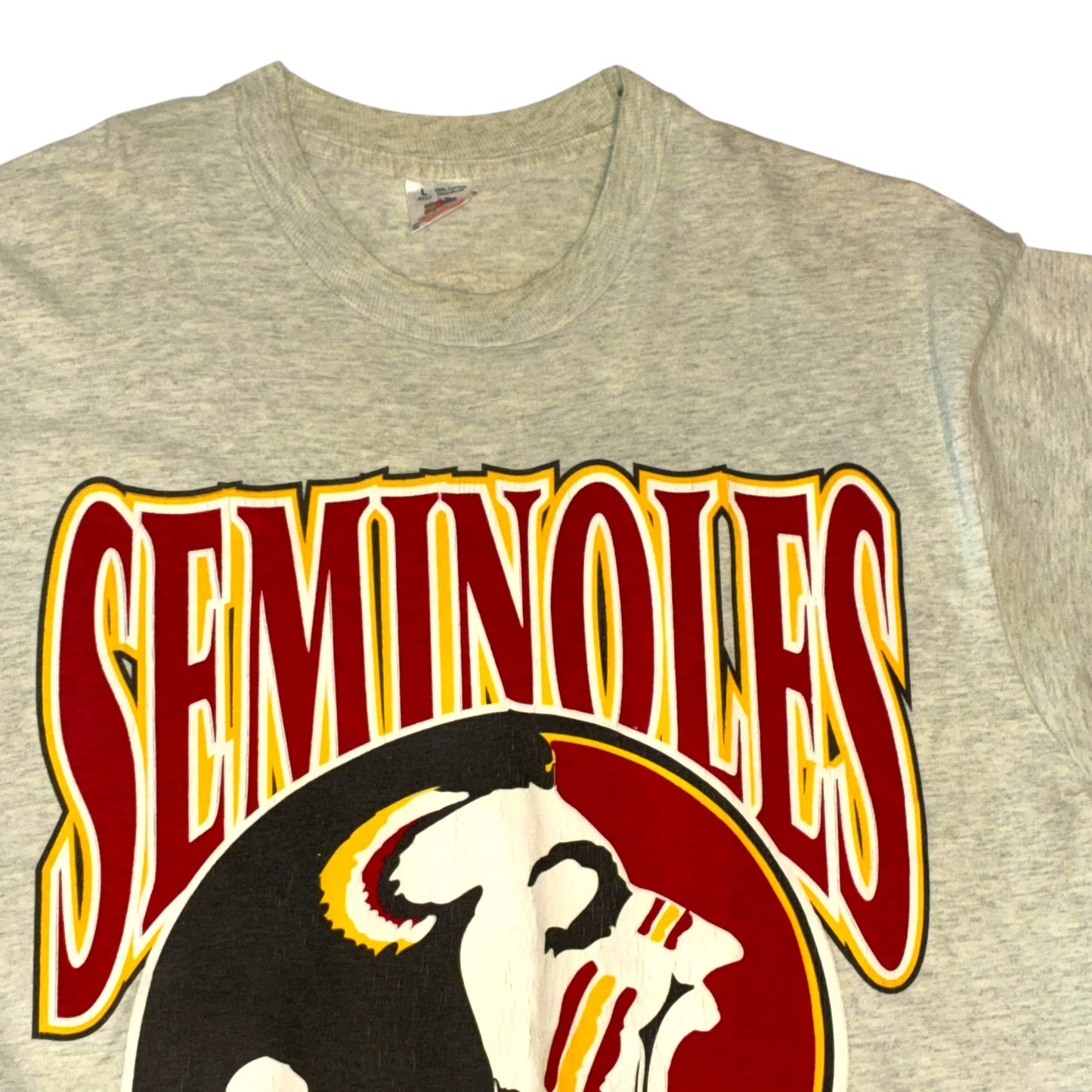 Fruit of the Loom - Florida Seminoles Vintage 90s Graphic T-Shirt