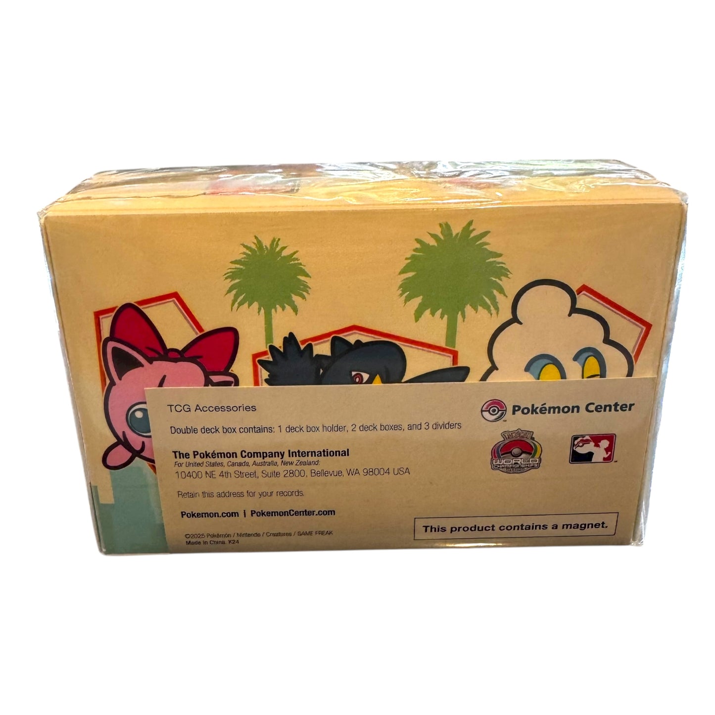 Pokemon Center - 2025 World Championship Exclusive Deck Box