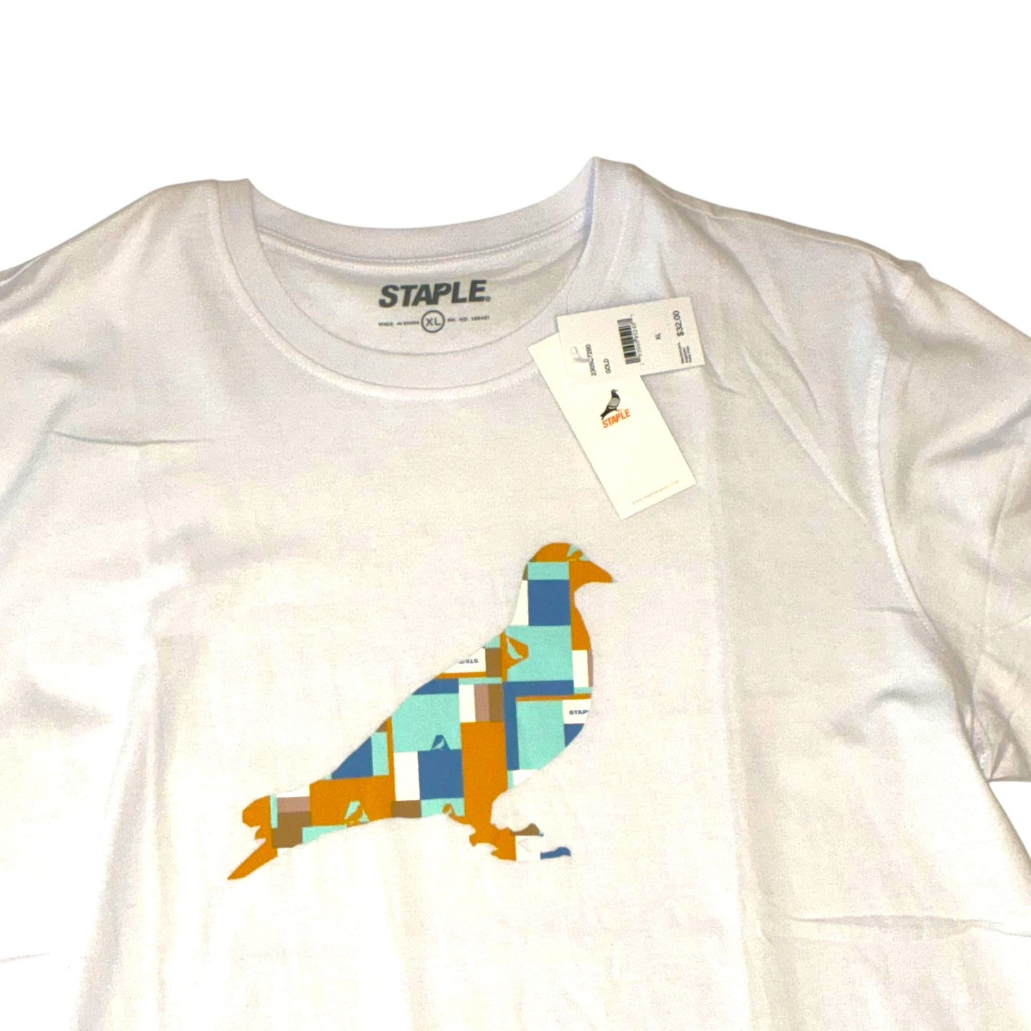 Staple - Pigeon Deadstock White Graphic T-Shirt