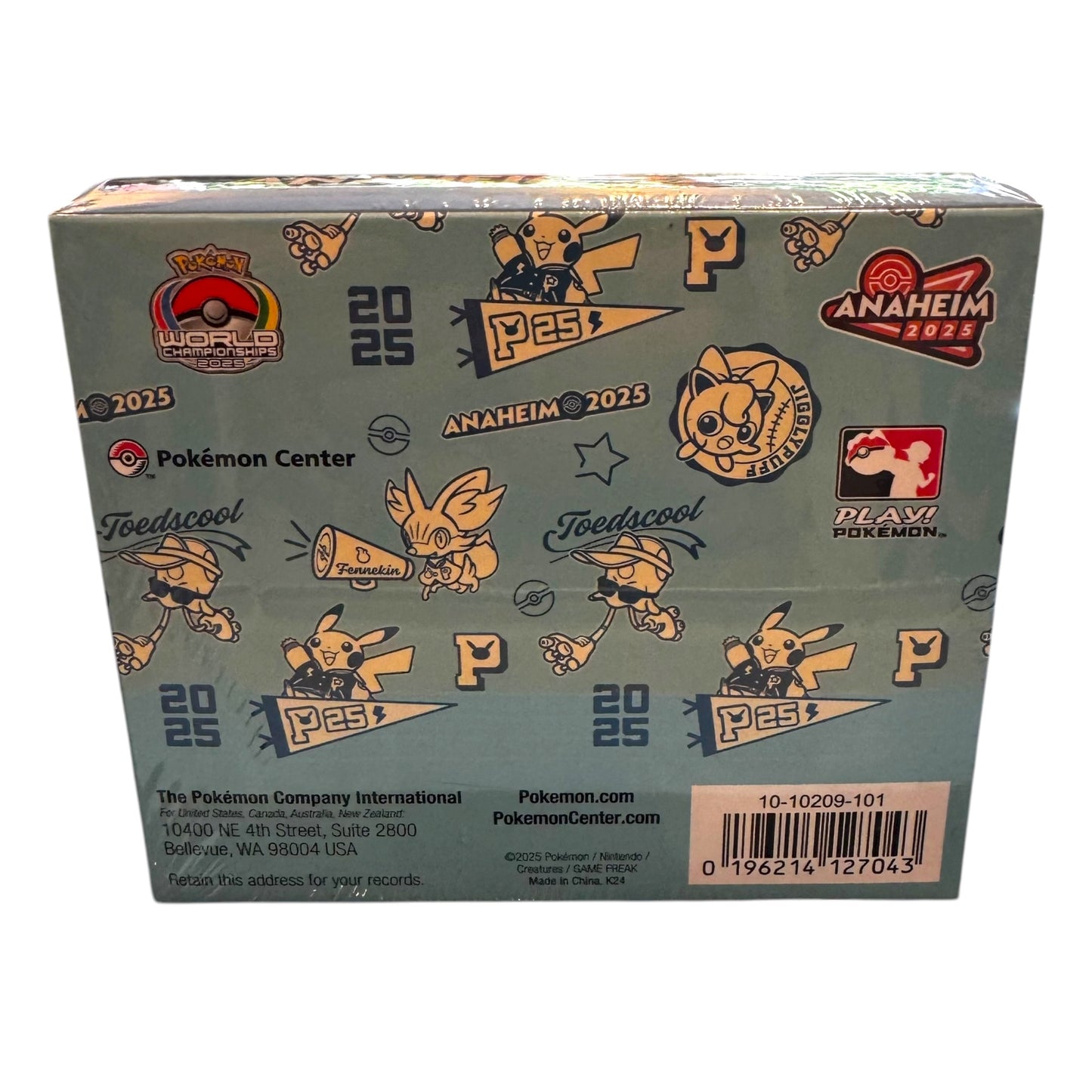 Pokemon - Exclusive 2025 Worlds Coin, Damage-Counter Dice & Condition Marker Set