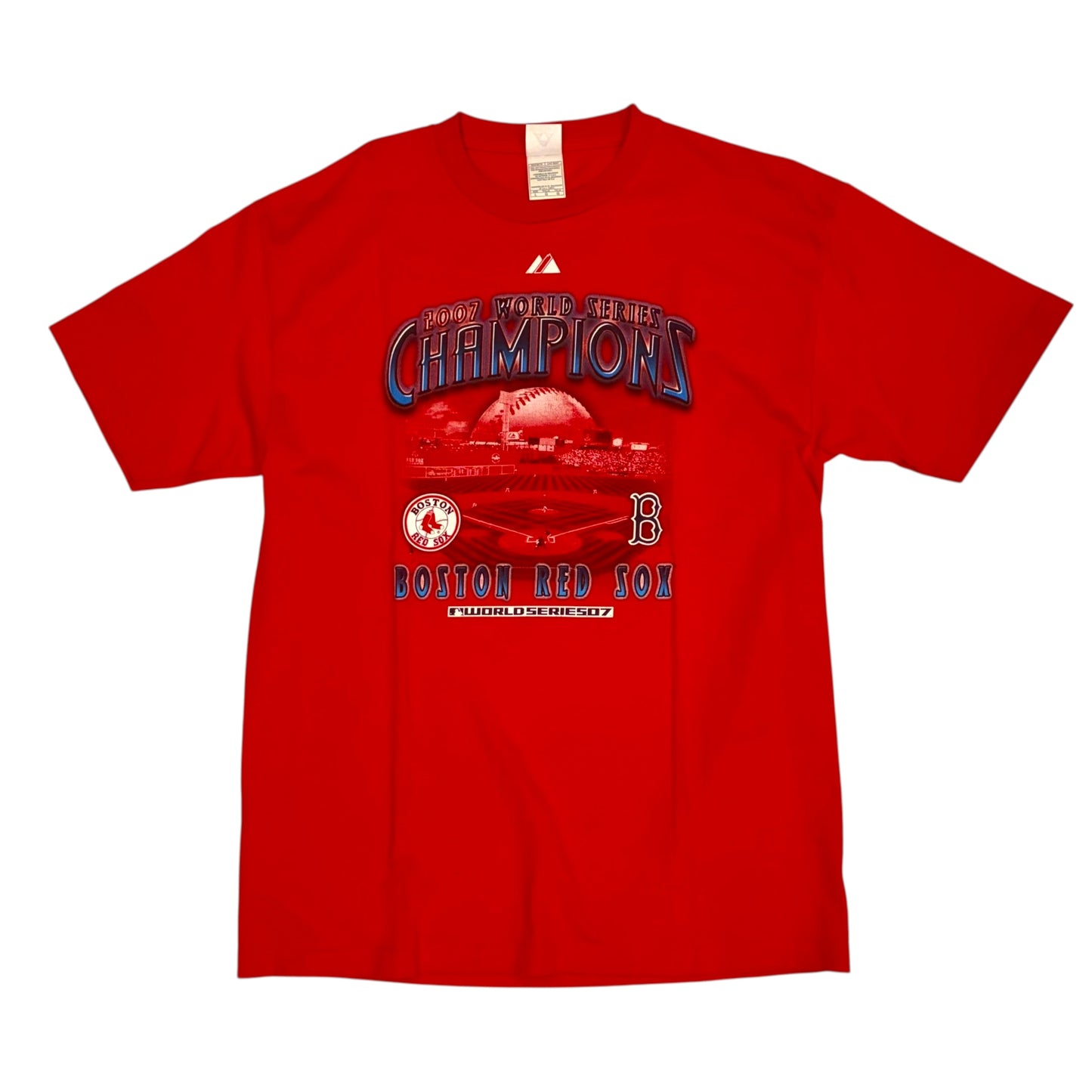 Delta - Boston Red Sox 2007 Vintage ALCS Graphic Deadstock T-Shirt