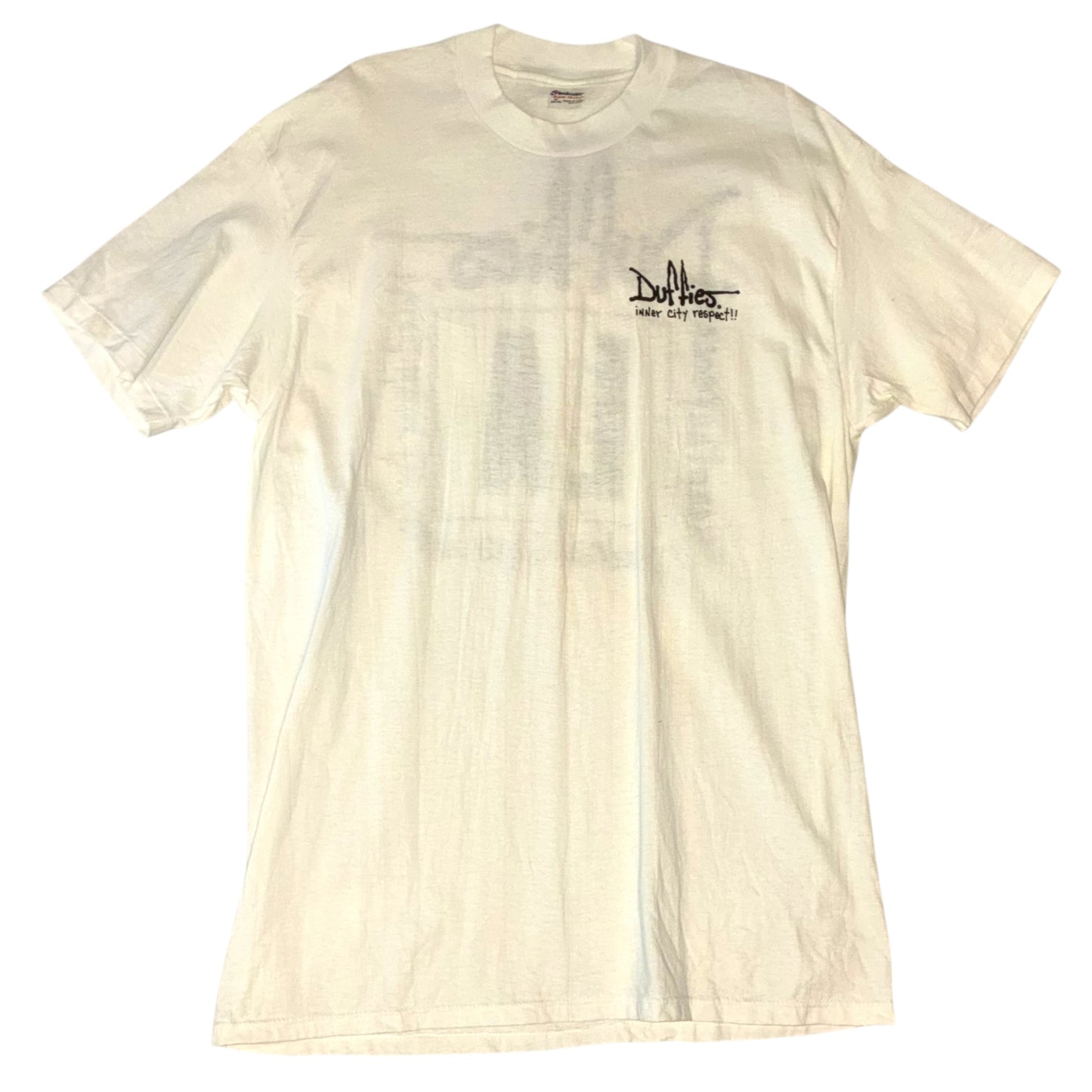 Stedman - Duffies Iner City Respect 90s Vintage Single Stitch T-Shirt