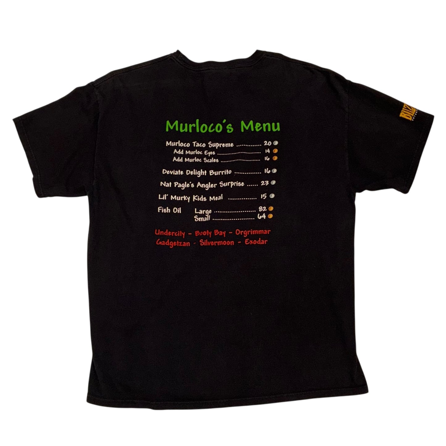 Designed by JINX - Murlocos Tacos World of Warcraft Rare Vintage Y2K T-Shirt