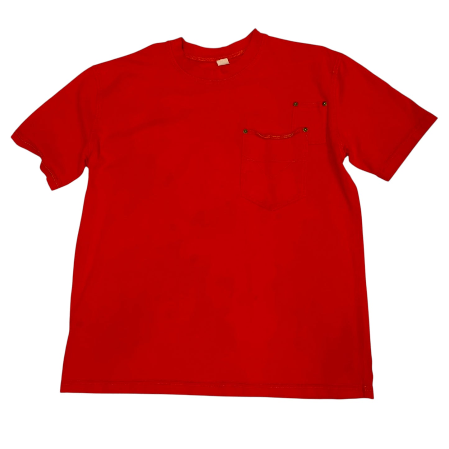 C'EST TOI - Red Pocket Vintage 90s T-Shirt