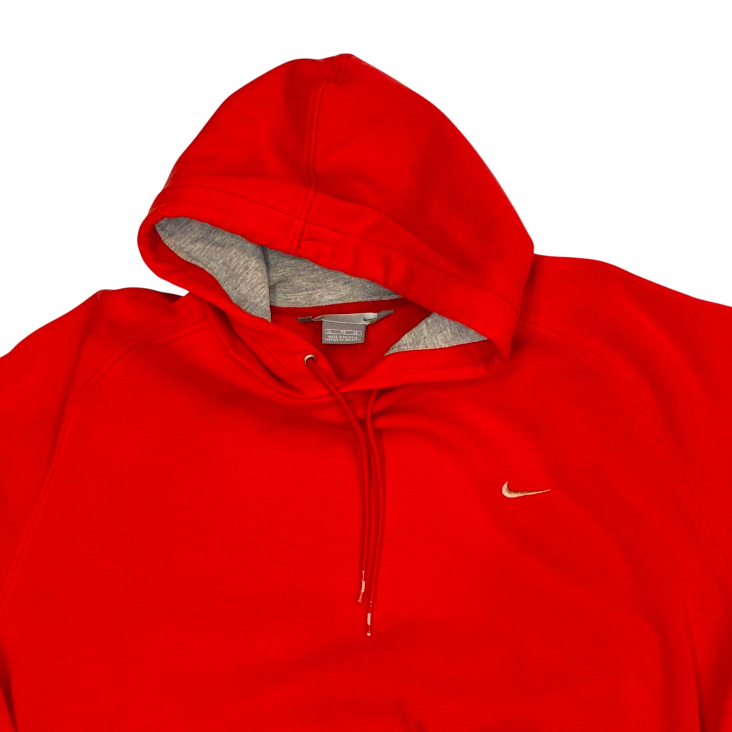 Nike Silver Tab - Red Essentials Vintage Y2K Hoodie Sweatshirt