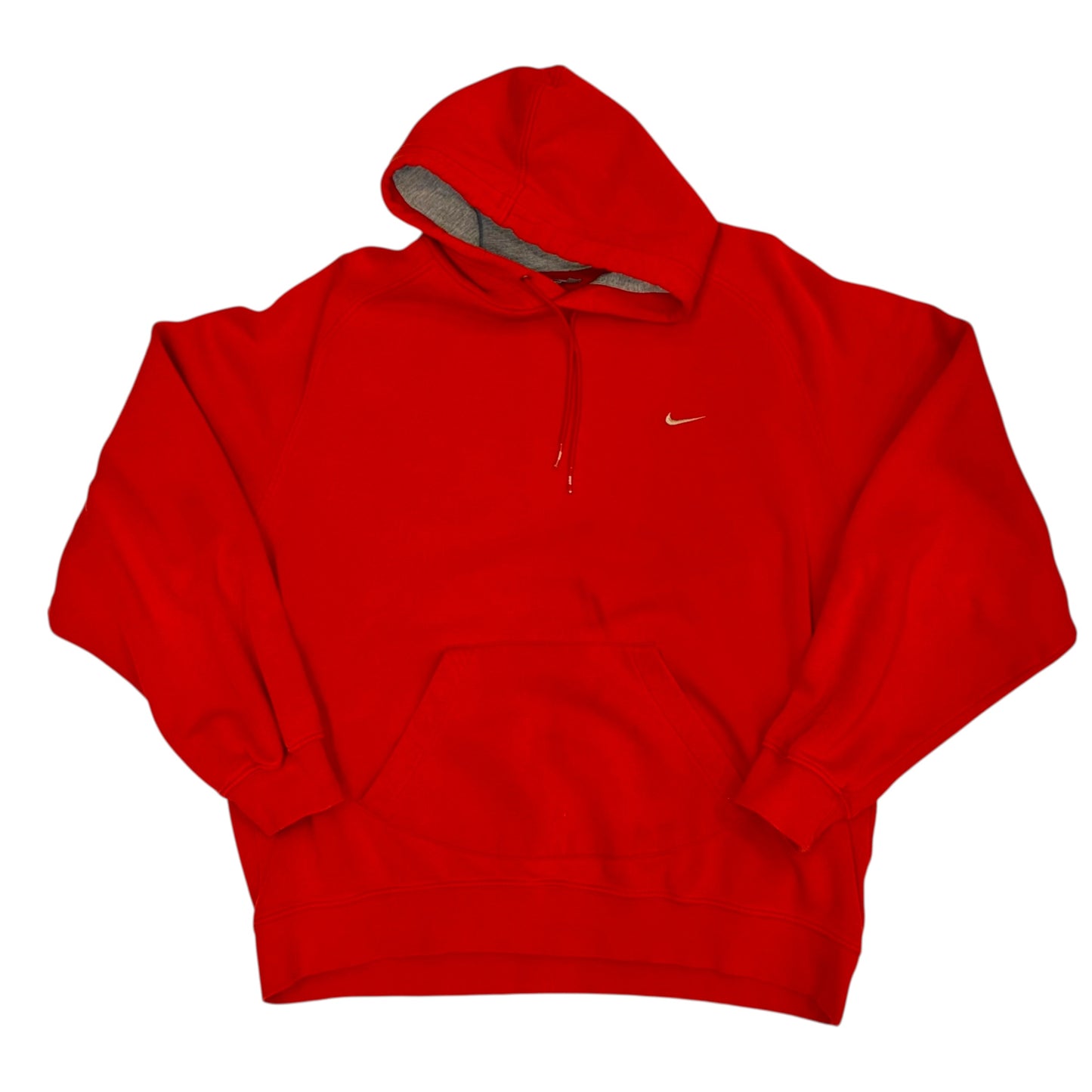 Nike Silver Tab - Red Essentials Vintage Y2K Hoodie Sweatshirt