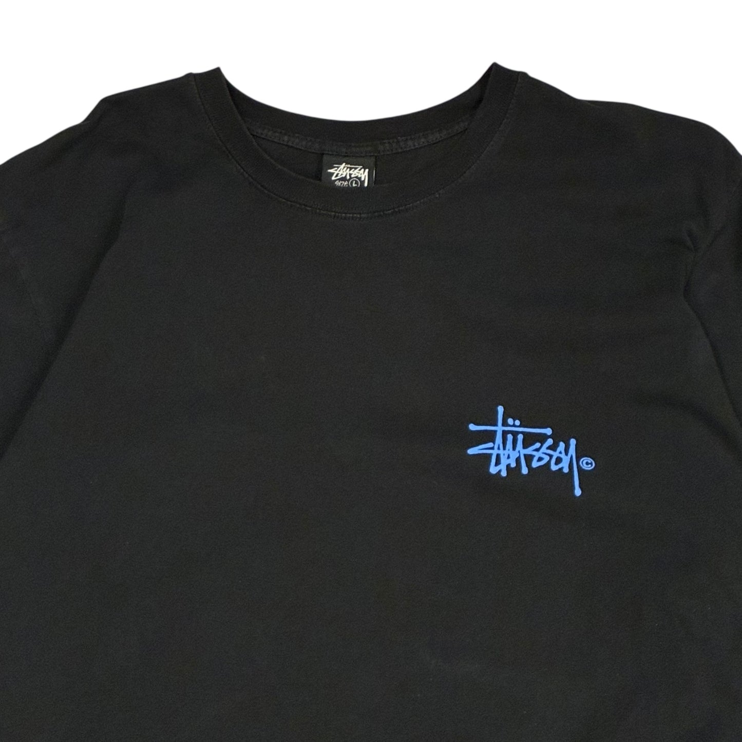 Stussy - Black Venus AOP Graphic T-Shirt