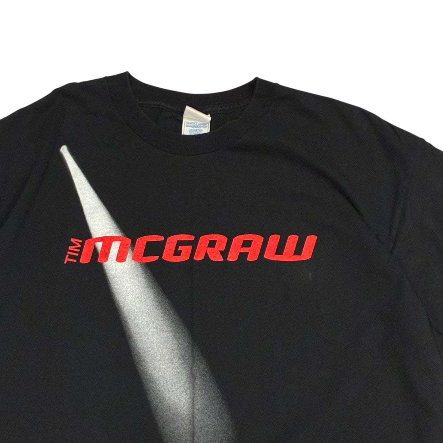 Alstyle - Tim Mcgraw Year of Tour Black T-Shirt