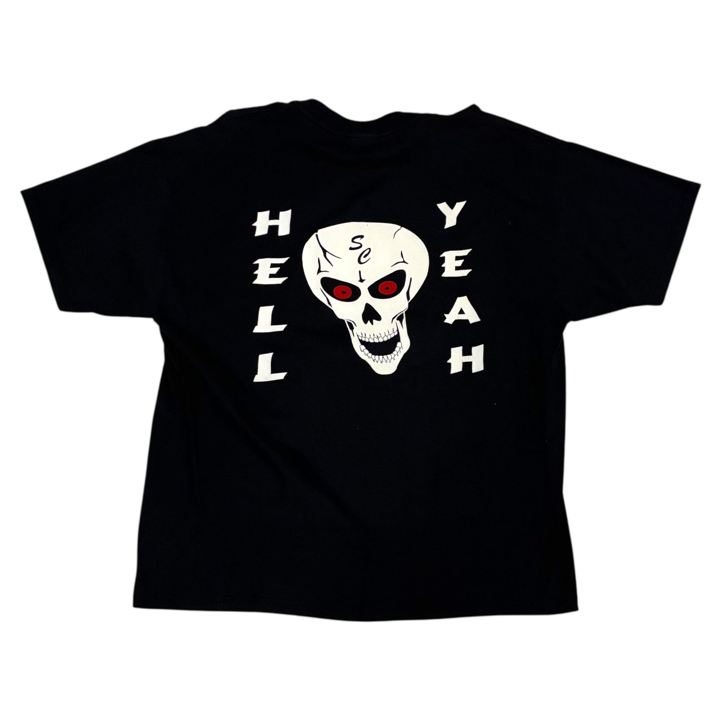 WWE - Stone Cold Steve Austin Hell Yeah Graphic Vintage 90s T-Shirt