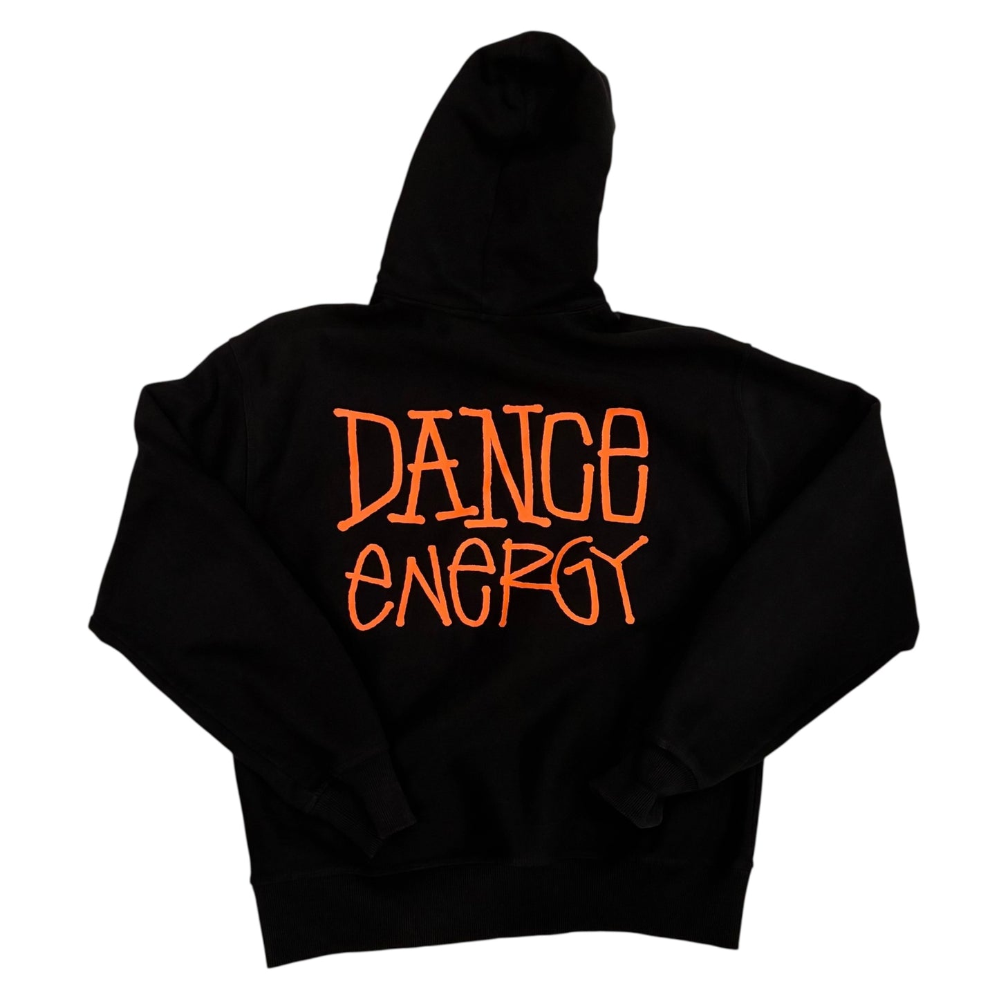 Stussy - Dance Energy Black Hoodie Sweatshirt