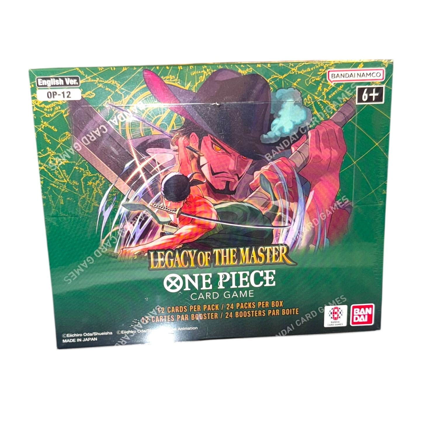 Bandai x One Piece - Legacy of The Master OP-12 Factory Sealed Booster Box