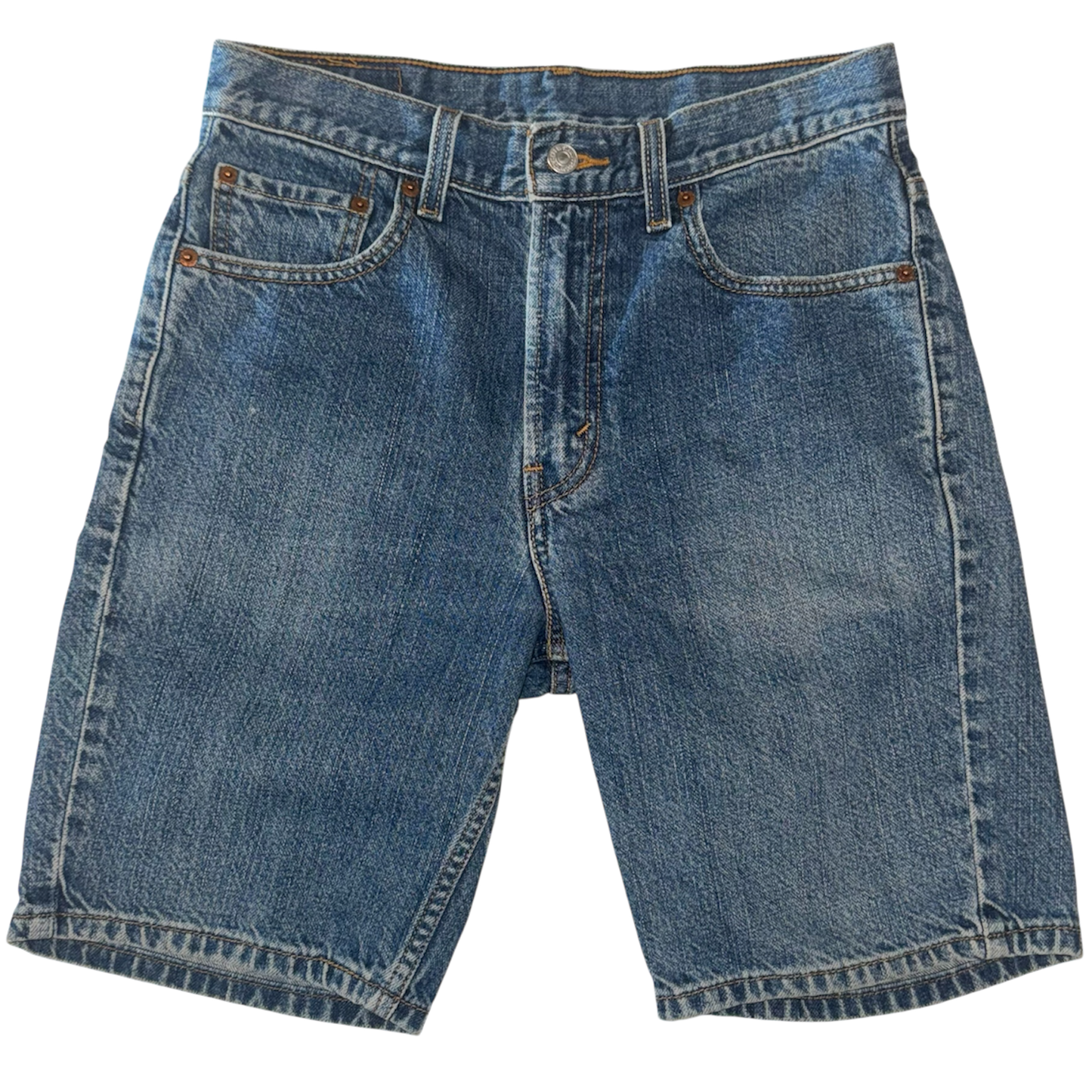 Levi Strauss - Blue Denim 505 Jean Shorts
