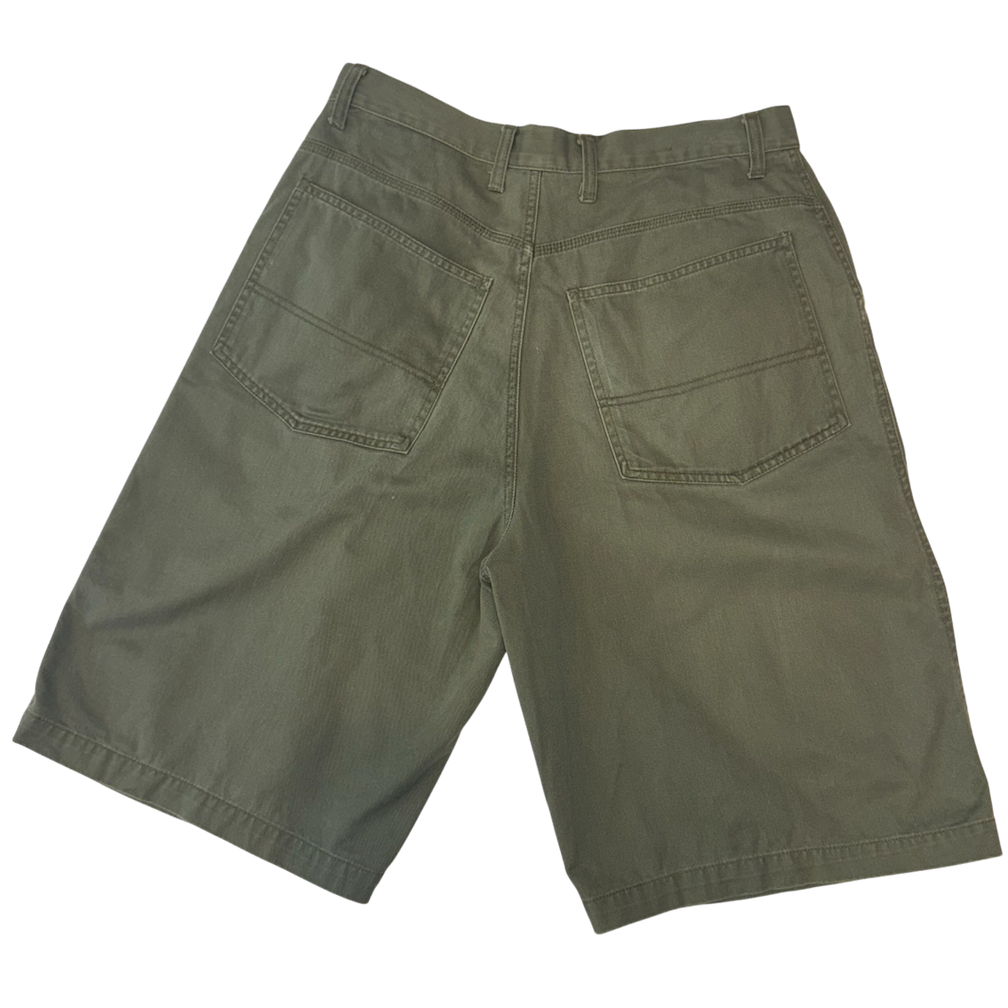 Plugg - Fatigue Fear Olive Vintage Y2K Chino Shorts