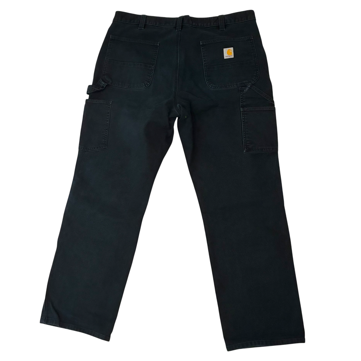 Carhartt - Relaxed Fit Black Double Knee Workwear Pants