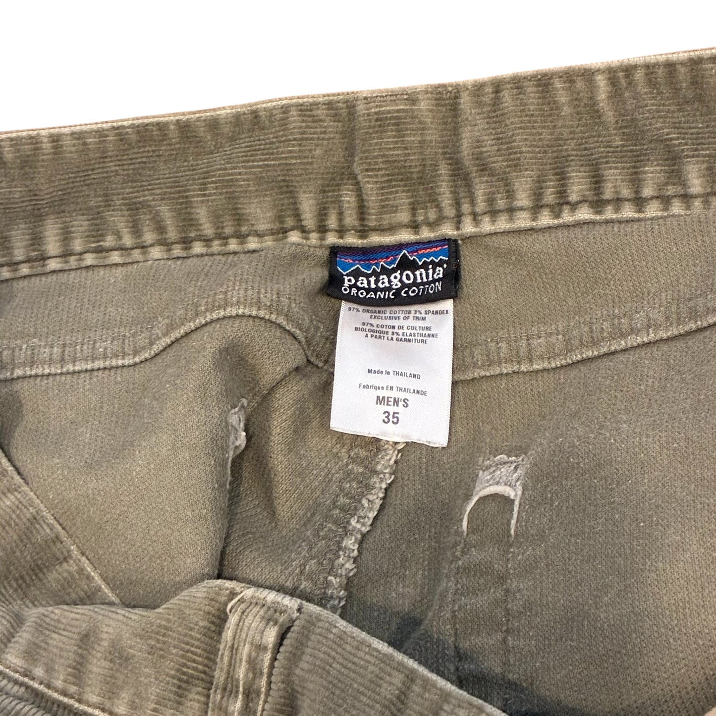 Patagonia - Olive Corduroy Pants