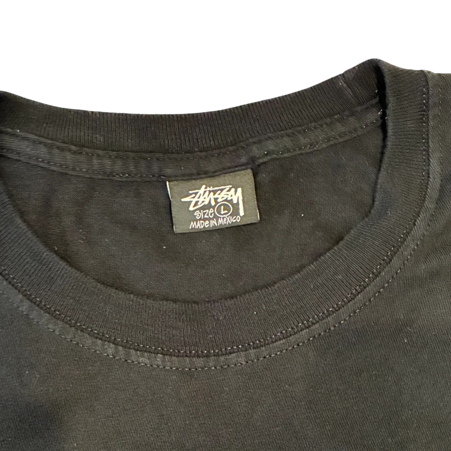 Stussy - Black Eight Ball Graphic T-Shirt