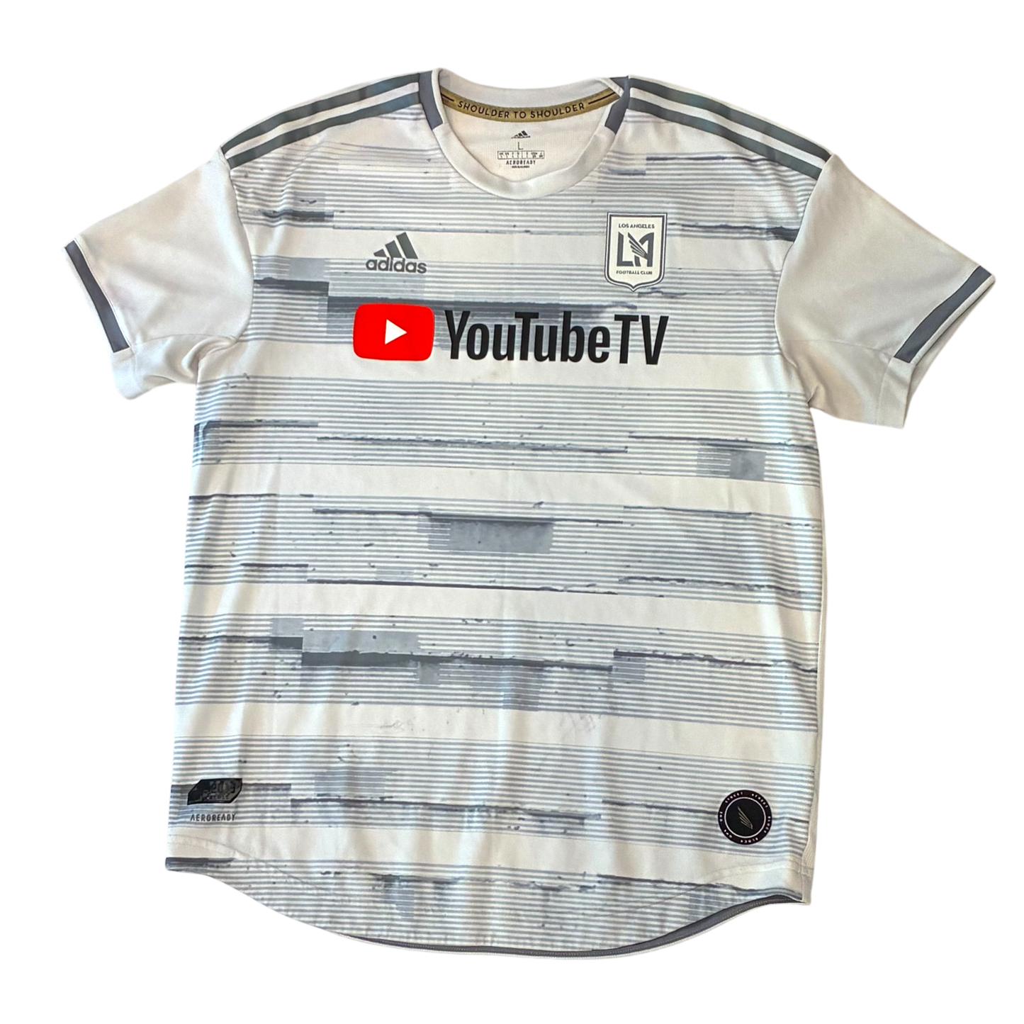 Adidas - LAFC 2019 White Futbol Jersey