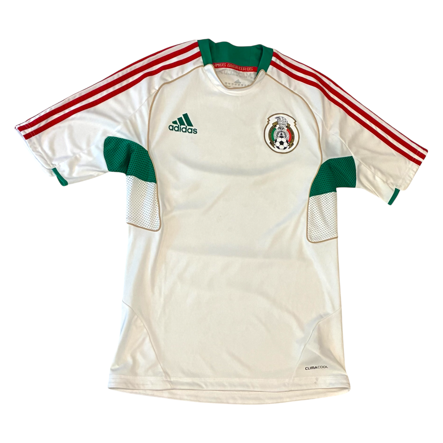 Adidas - Mexico National 2011 White Away Futbol Jersey