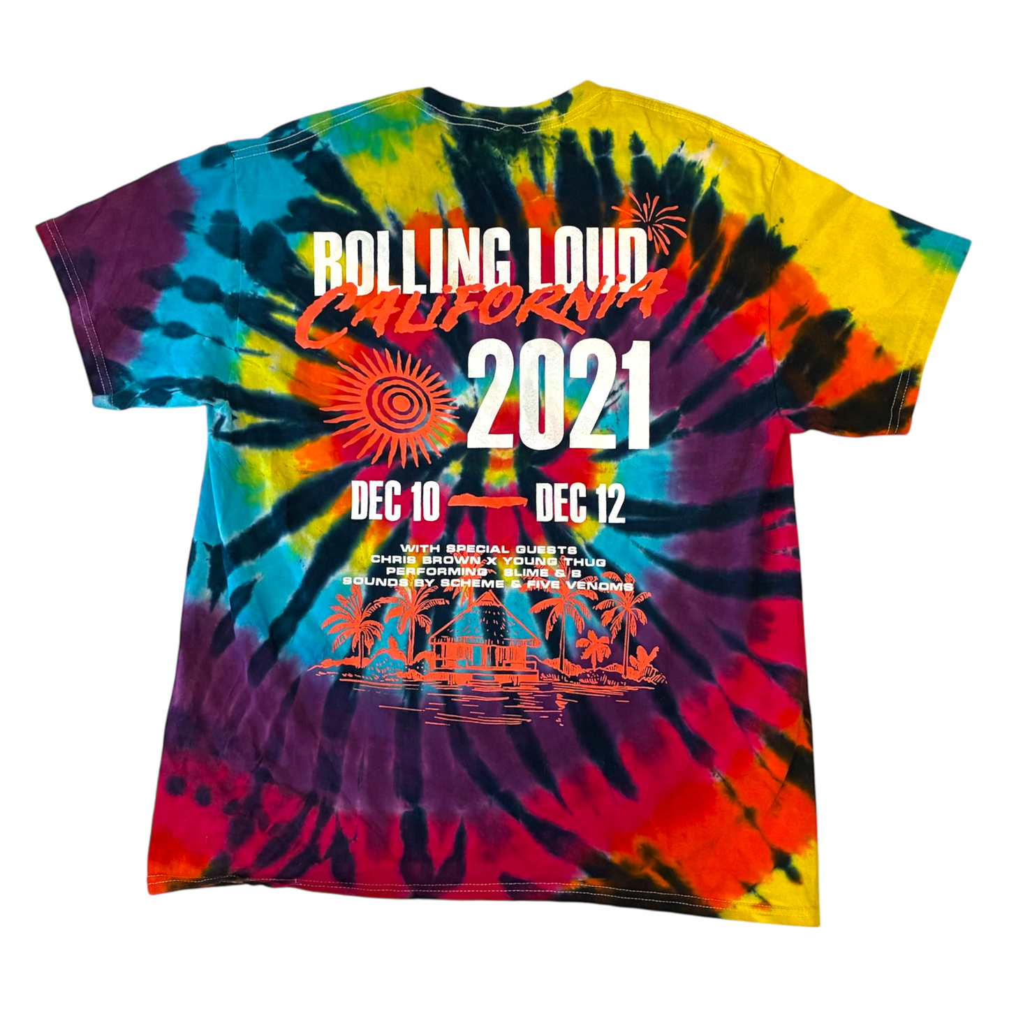 Rolling Loud - 2021 California Tie Dye T-Shirt