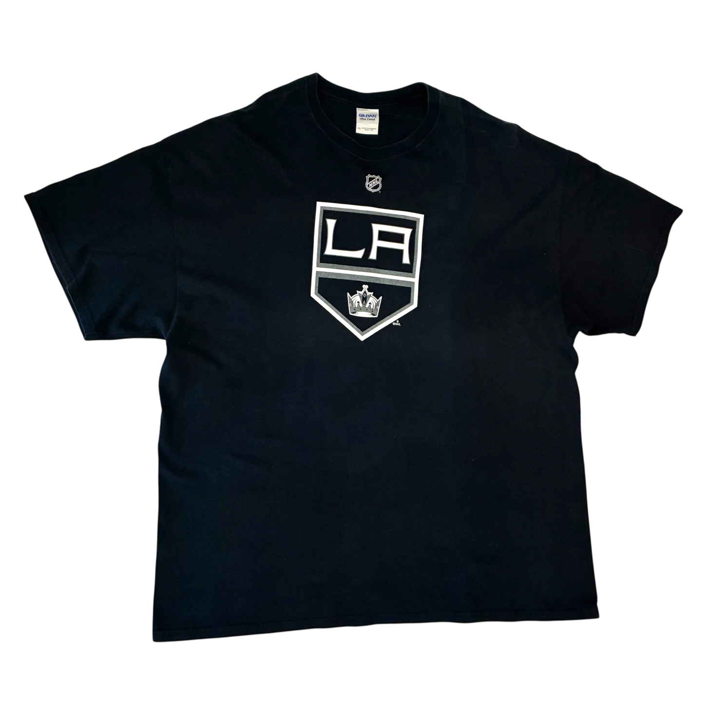Gildan - Los Angeles Kings Quick Black Vintage Y2K Graphic T-Shirt