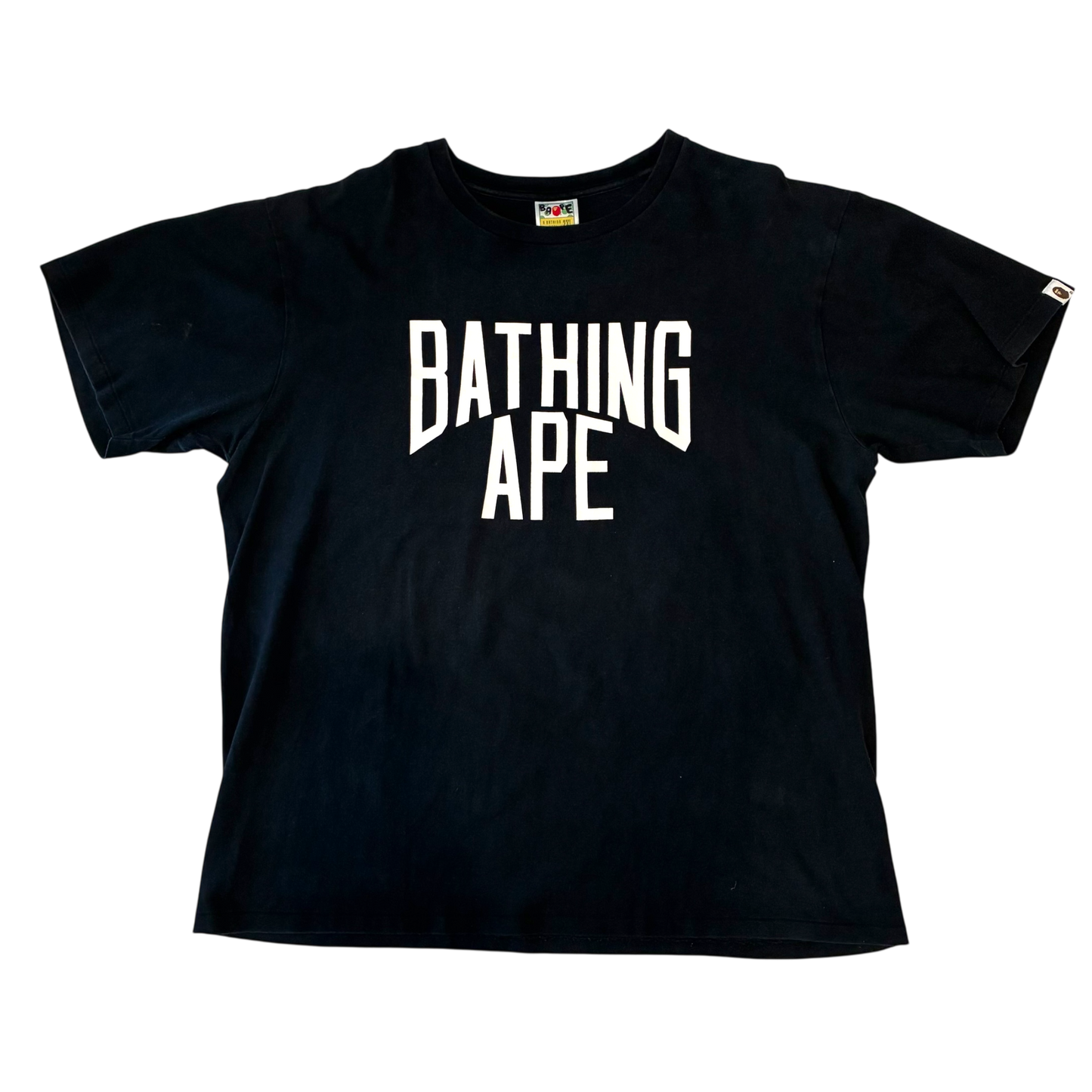 A Bathing Ape - BAPE White Graphic Black T-Shirt