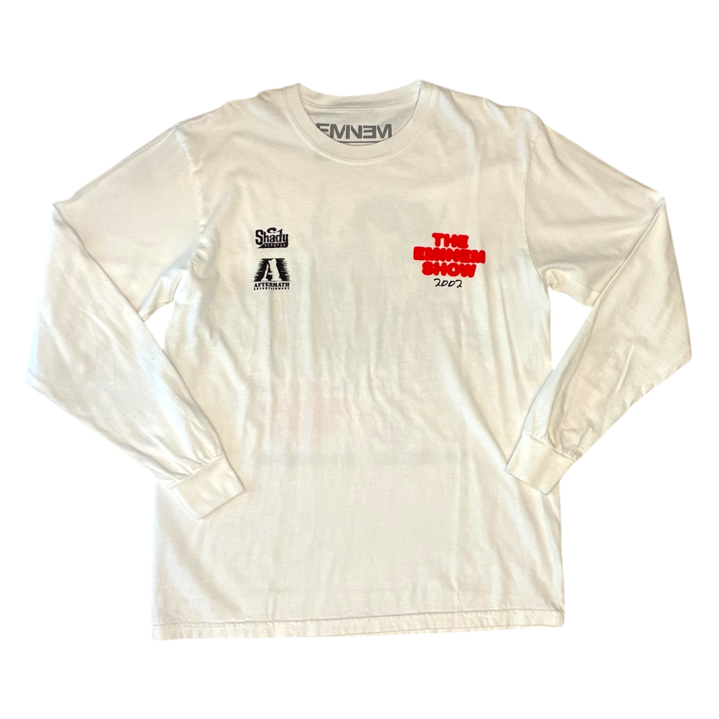 Eminem - The Eminem Show Anniversary White Longsleeve Graphic T-Shirt