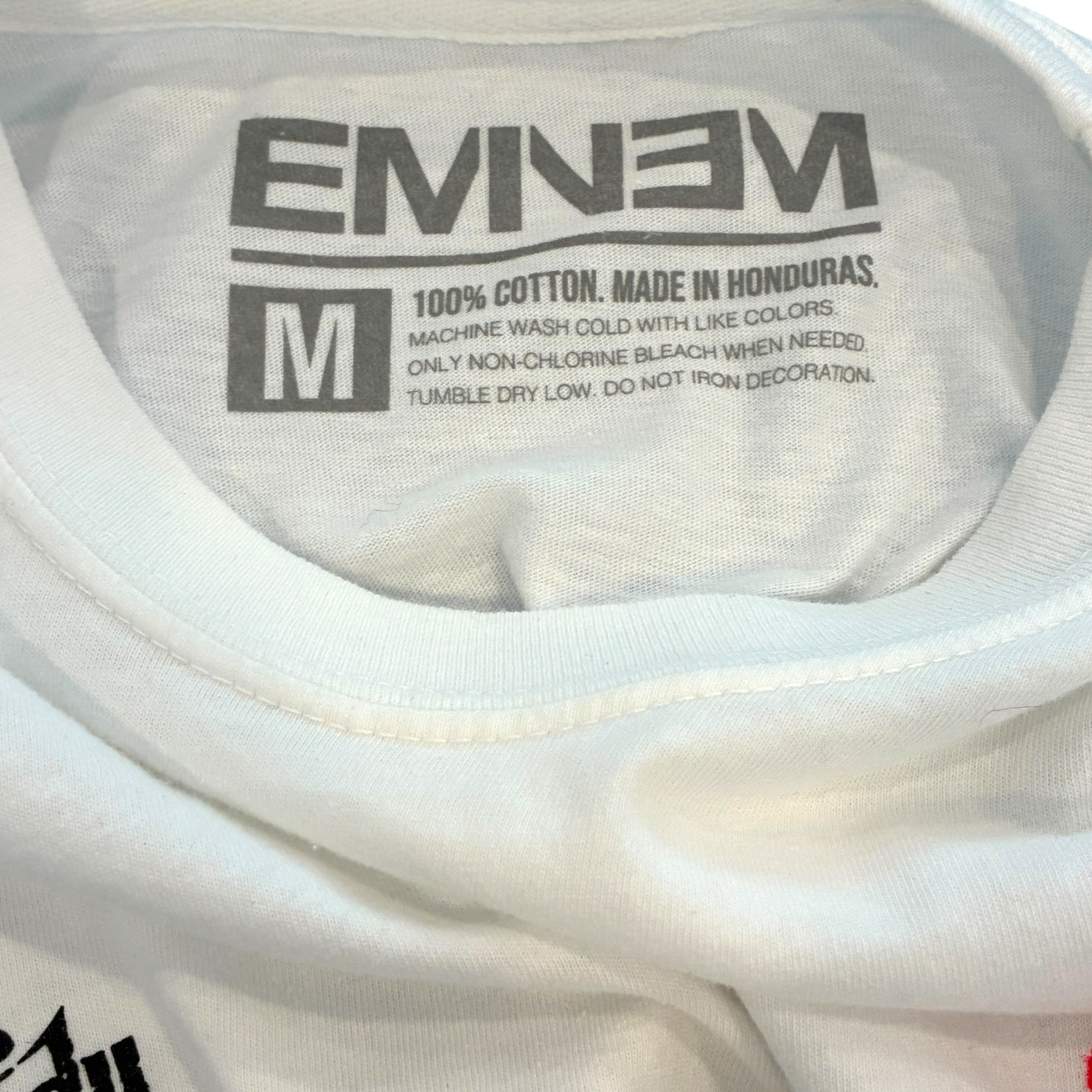 Eminem - The Eminem Show Anniversary White Longsleeve Graphic T-Shirt