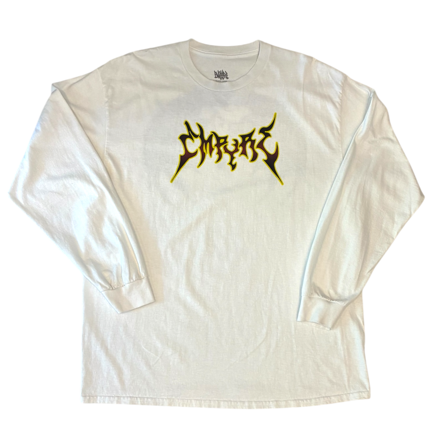 Empyre - White Graphic Longsleeve T-Shirt