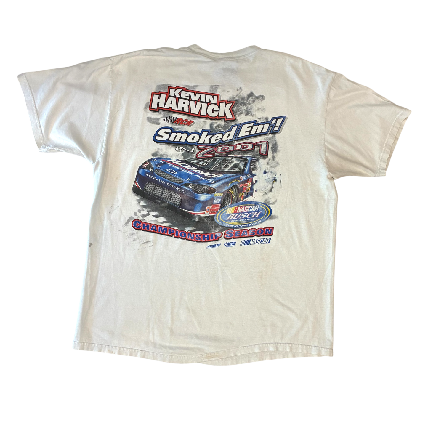 Chase Authentics - Kevin Harvick Vintage 2001 NASCAR Graphic T-Shirt