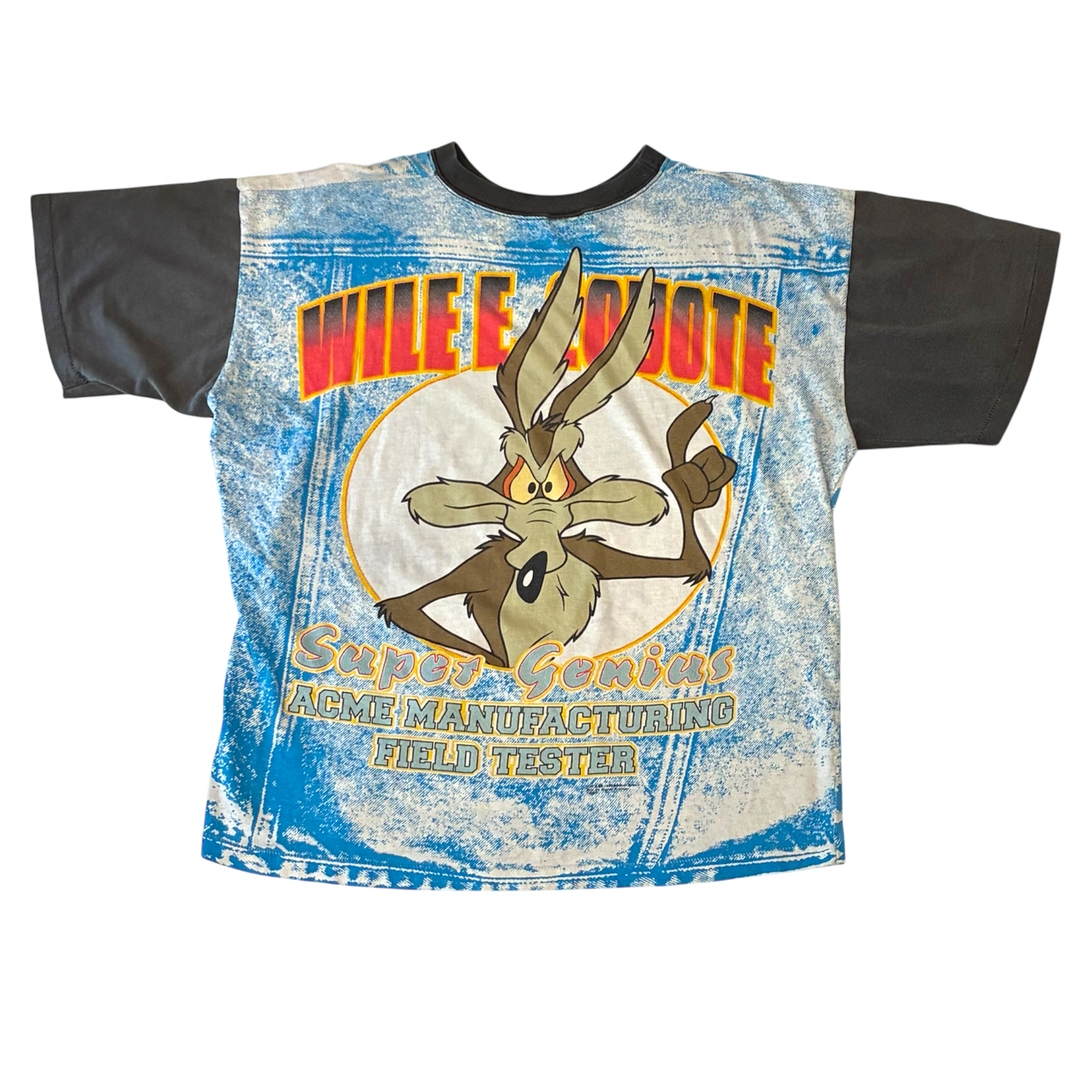 Warner Bros - Wile E Coyote AOP Graphic Vintage 1994 T-Shirt