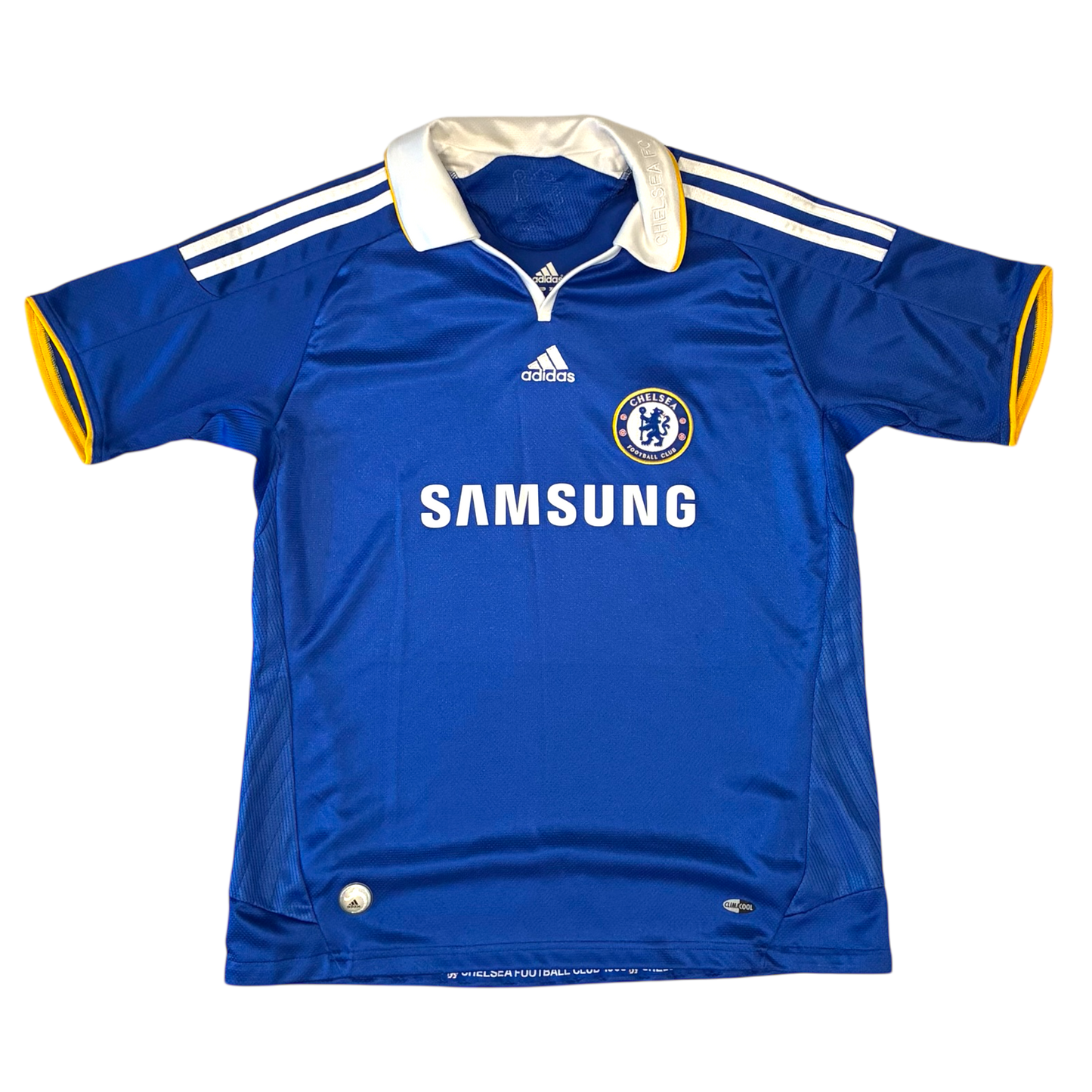 Adidas - Chelsea FC Futbol Vintage 2008 Polo Jersey