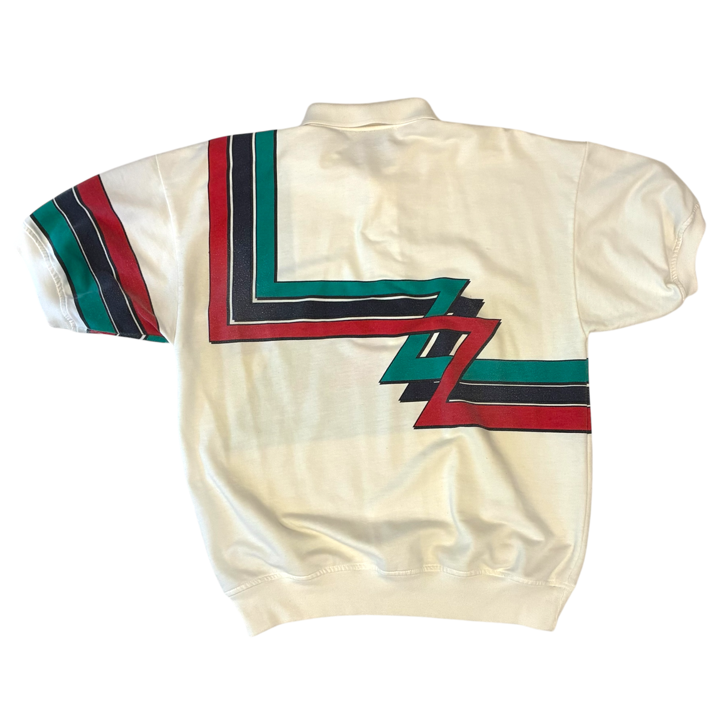Knightsbridge - White Vintage 80s Polo T-Shirt