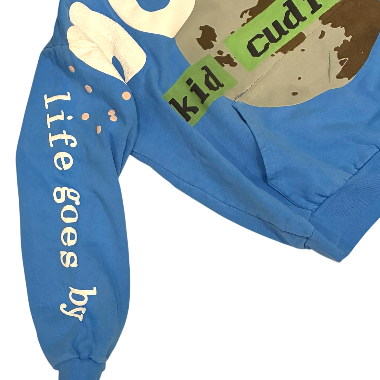 Kid Cudi x CPFM - Man on The Moon III Promo Blue Hoodie Sweatshirt