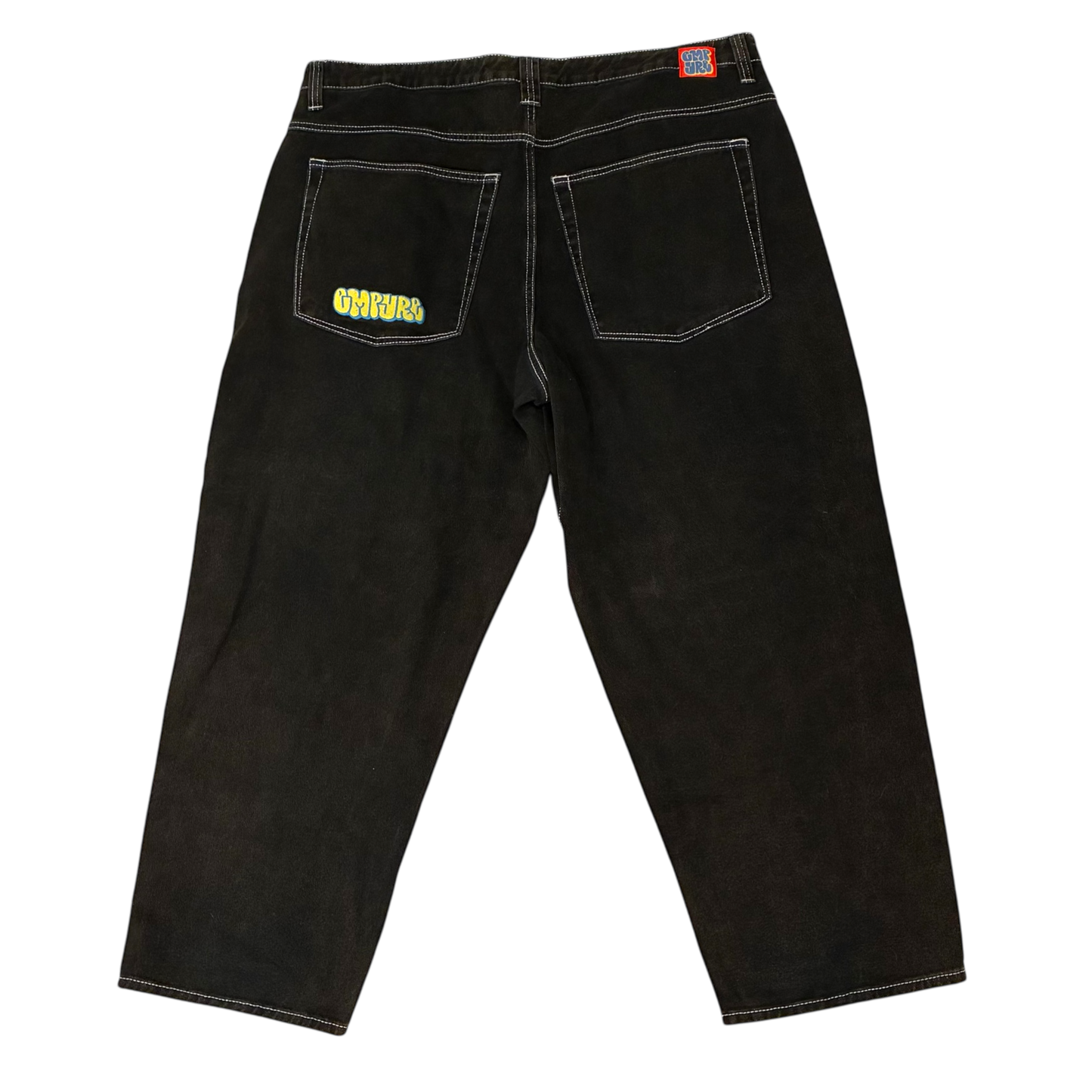 Empyre - Black Wide Leg Denim Jeans