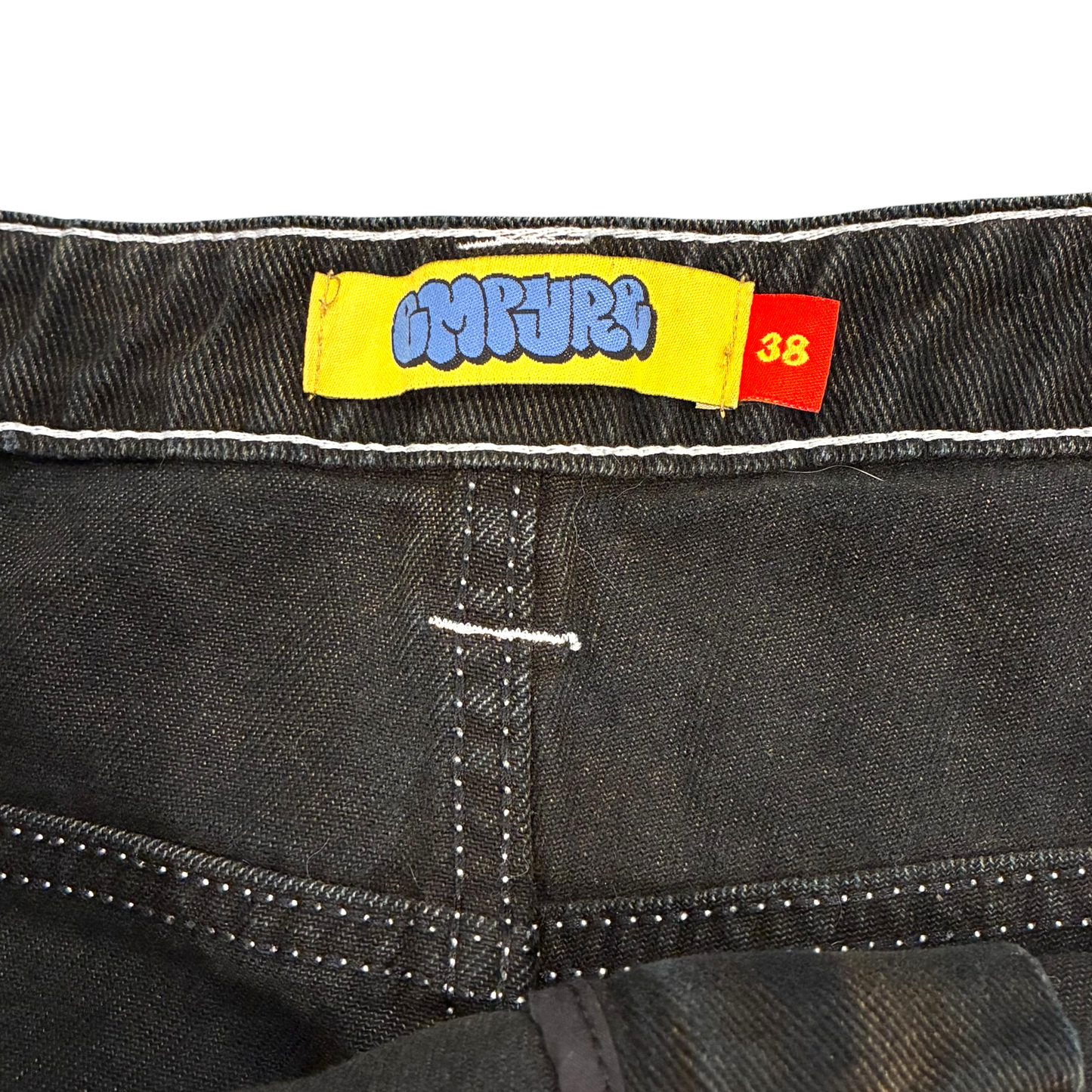 Empyre - Black Wide Leg Denim Jeans